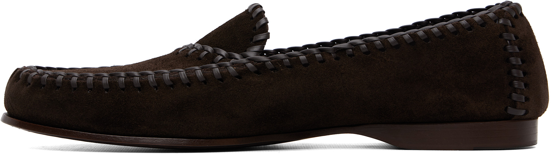 HEREU - Brown Sastre Suede Loafers