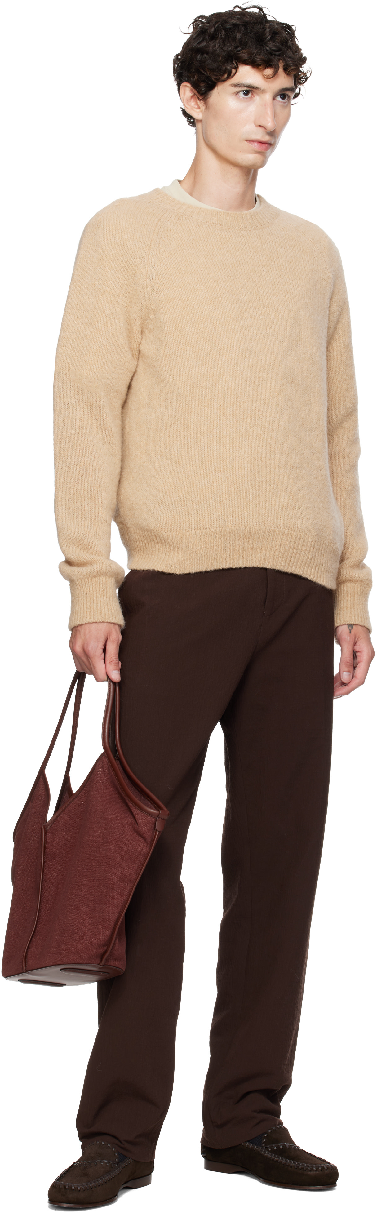 HEREU - Brown Sastre Suede Loafers