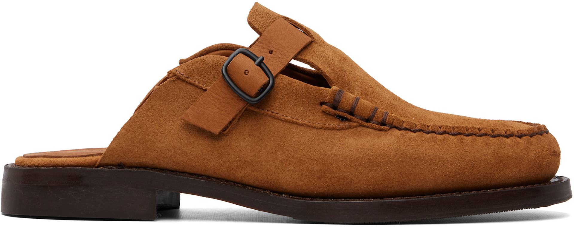 HEREU - Tan Barraca Suede Vibram Loafers