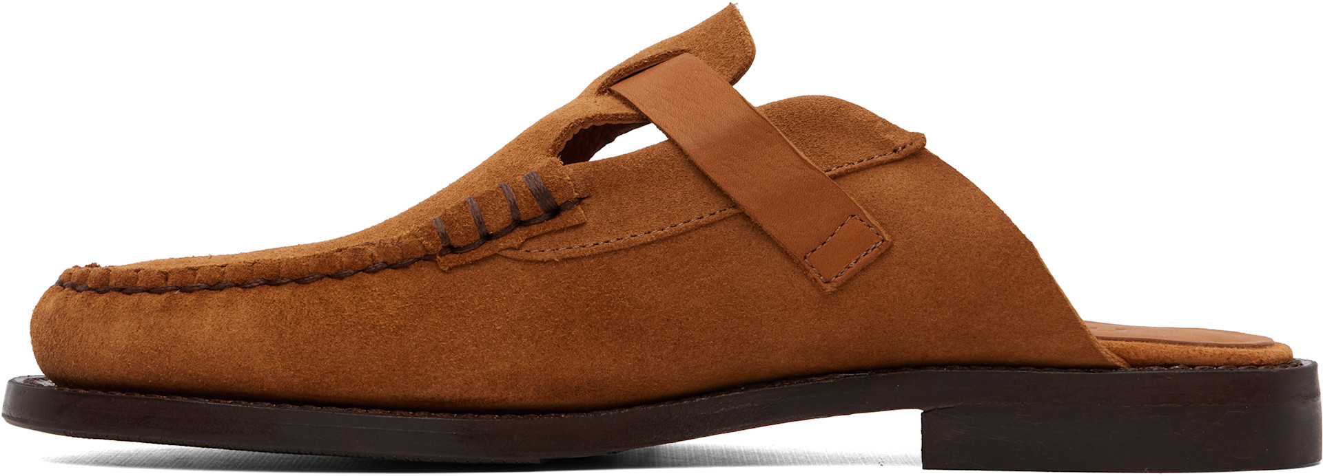 HEREU - Tan Barraca Suede Vibram Loafers