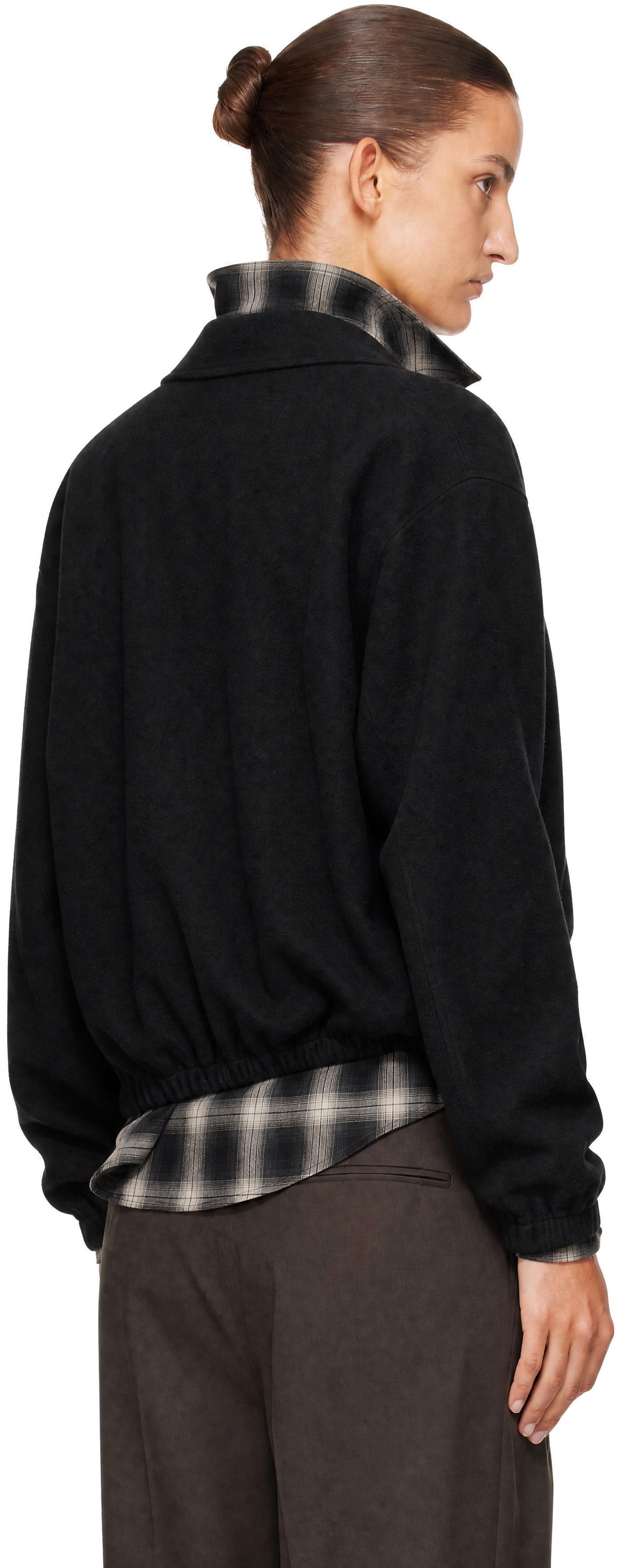 ssstein - Black Fleece Pullover Sweater