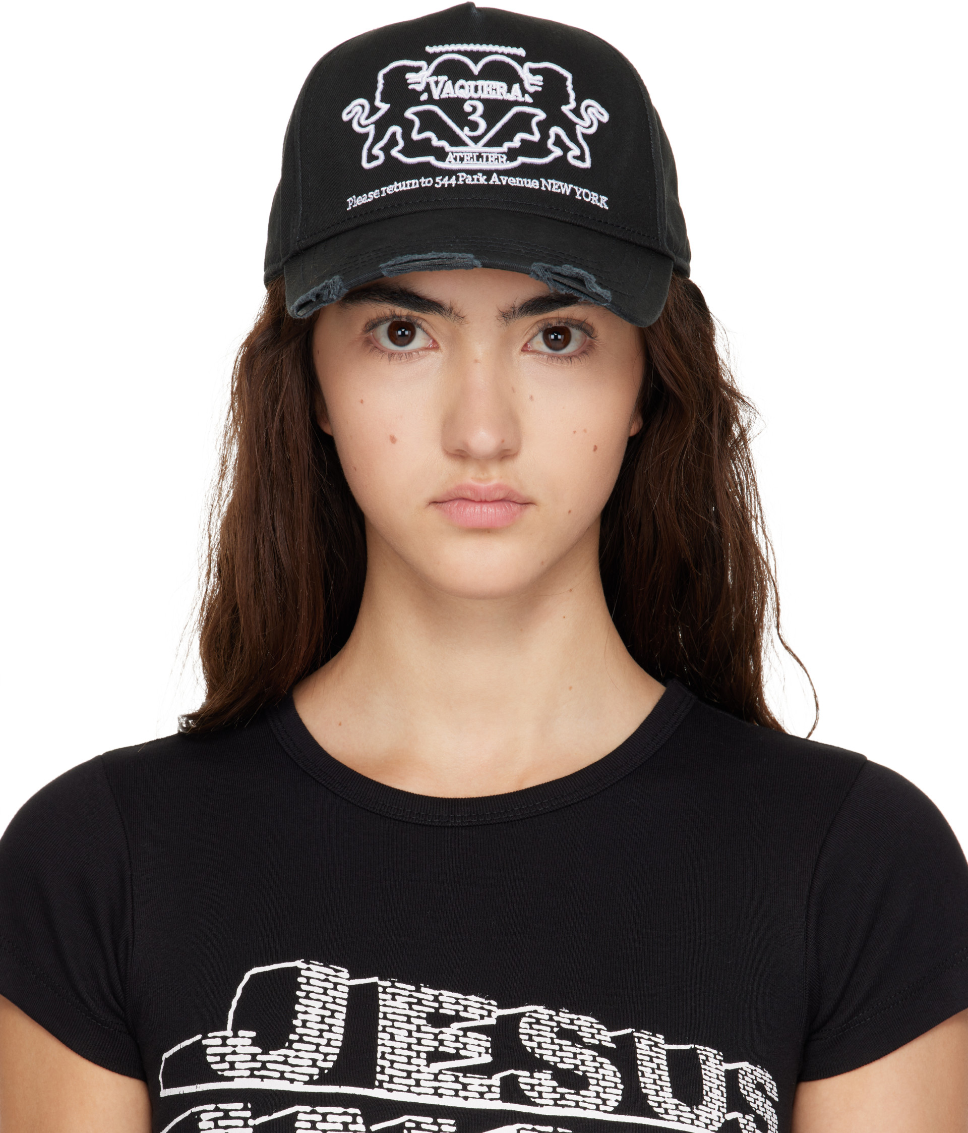 VAQUERA - Black Crest Cap