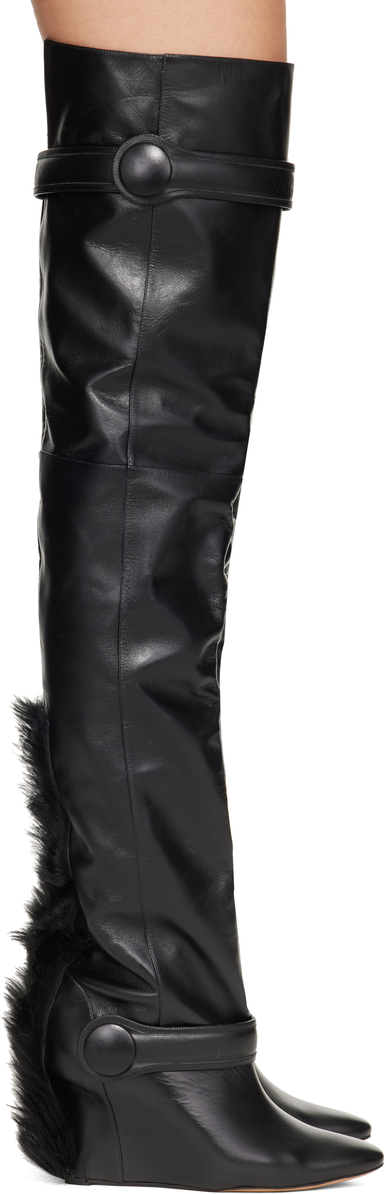 VAQUERA - Bottes hautes Mohawk noires