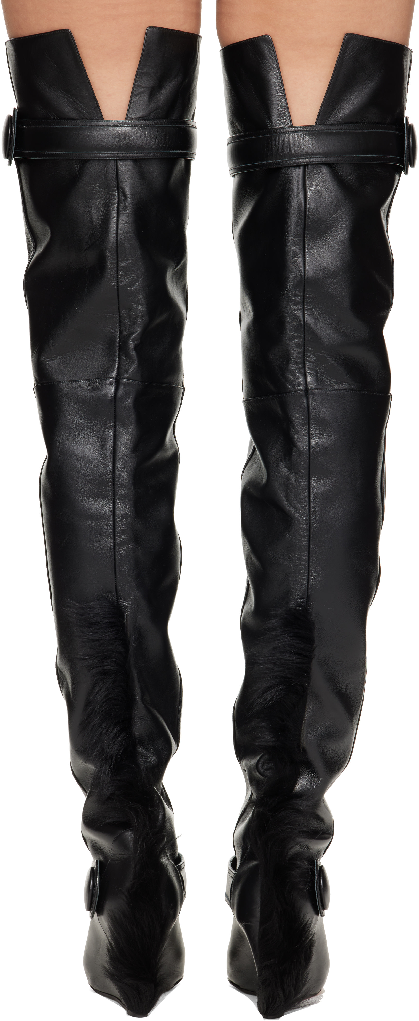 VAQUERA - Bottes hautes Mohawk noires