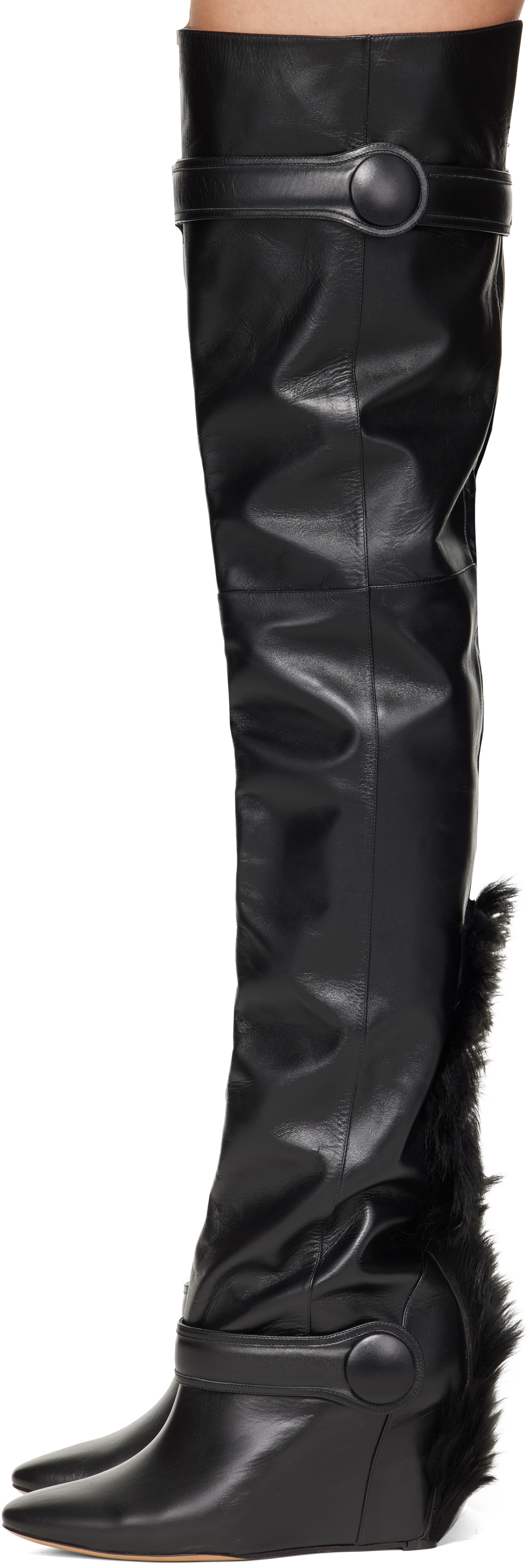 VAQUERA - Bottes hautes Mohawk noires