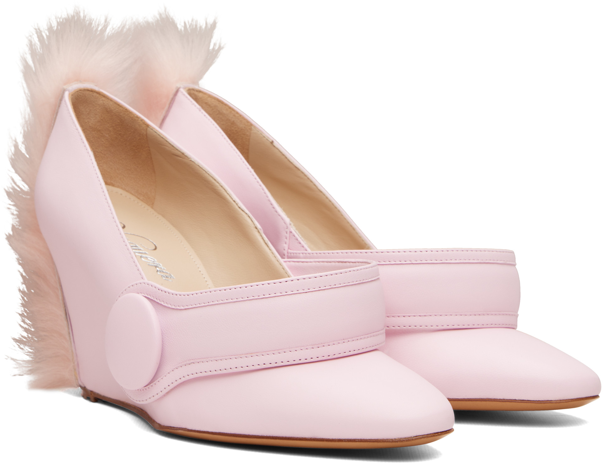 VAQUERA - Chaussures à talon Mohawk roses