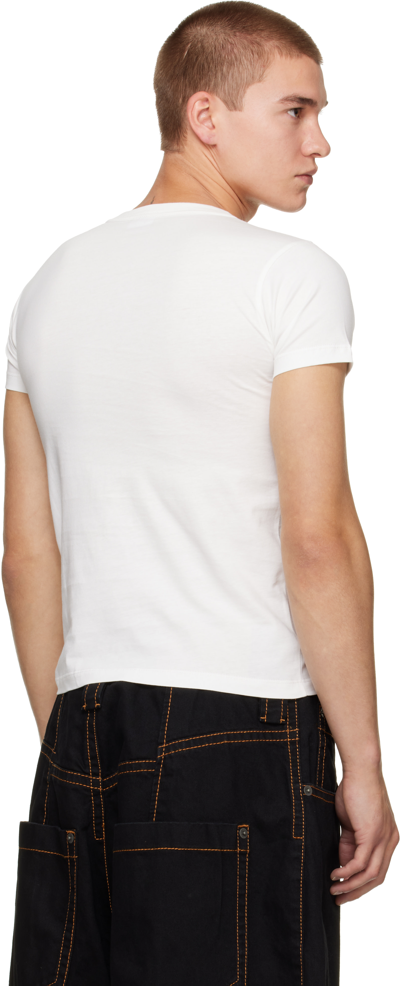 VAQUERA - White Bra T-Shirt