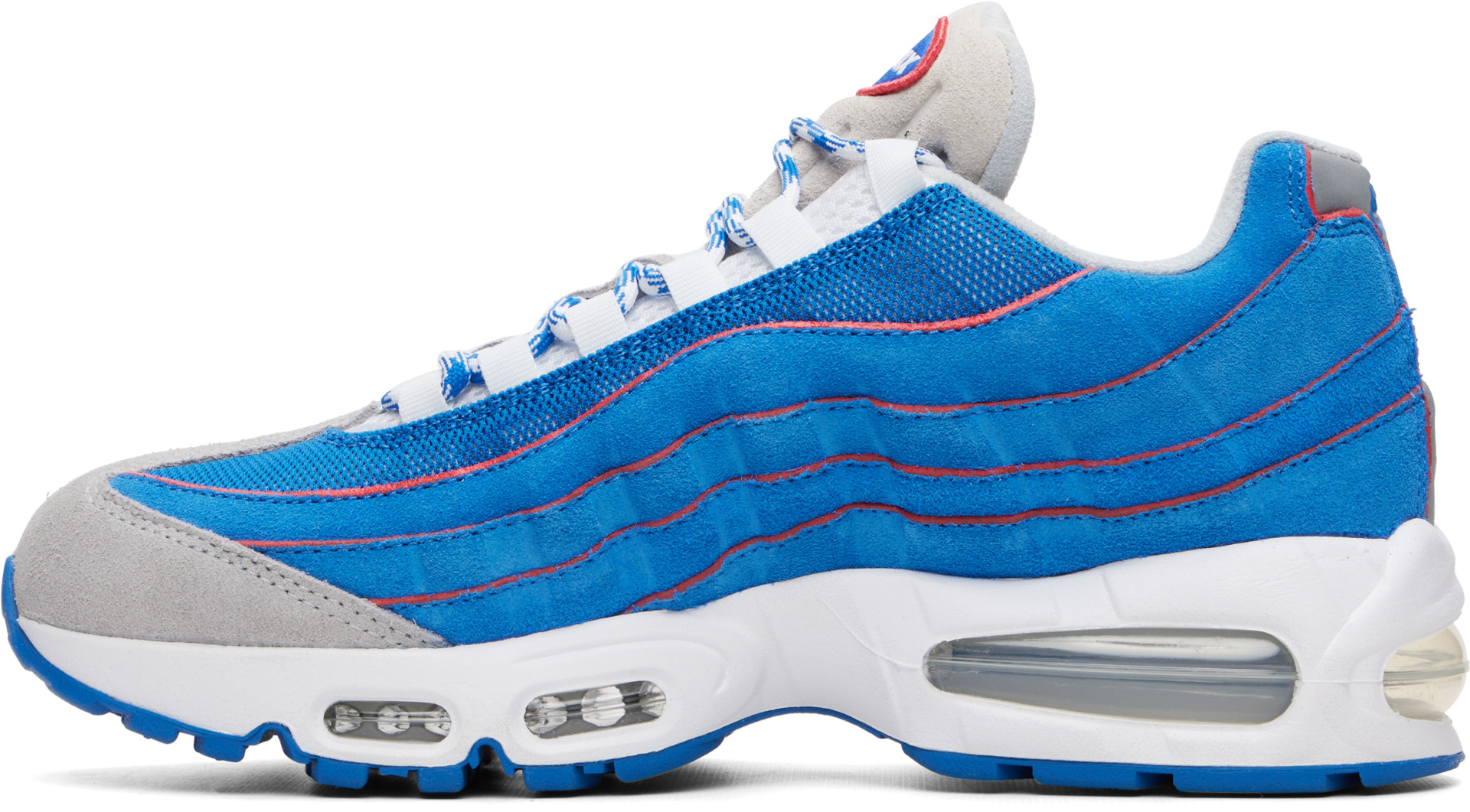 Nike - Baskets Air Max 95 Big Bubble bleues