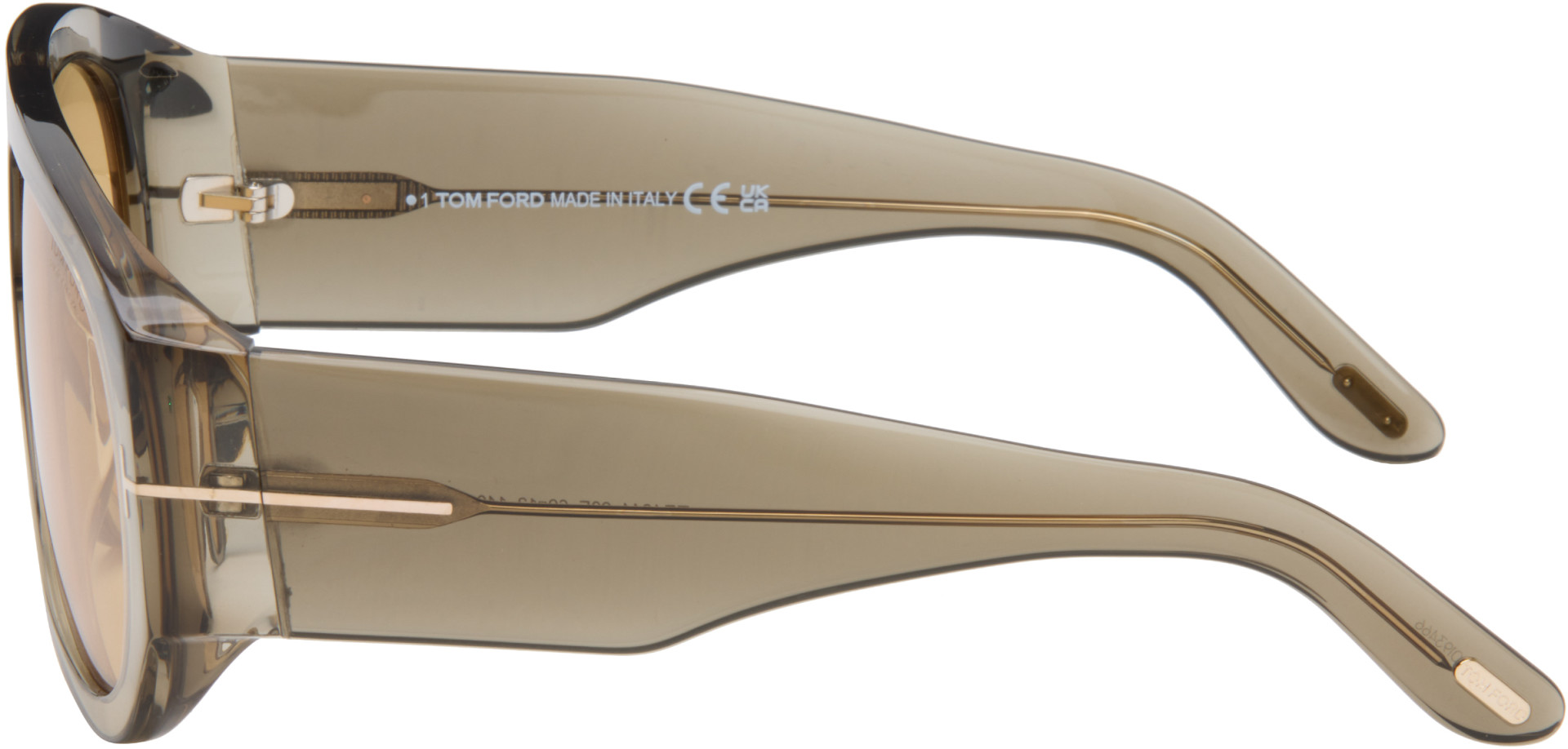 TOM FORD - Lunettes de soleil Bronson grises