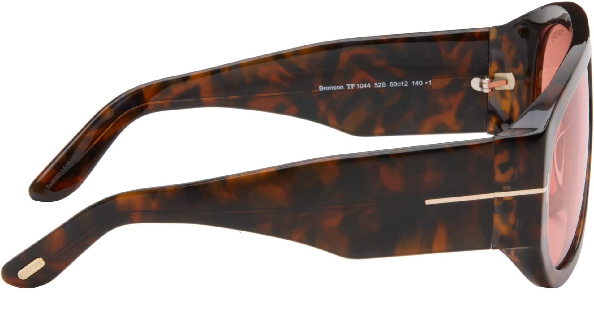 TOM FORD - Lunettes de soleil Bronson brunes
