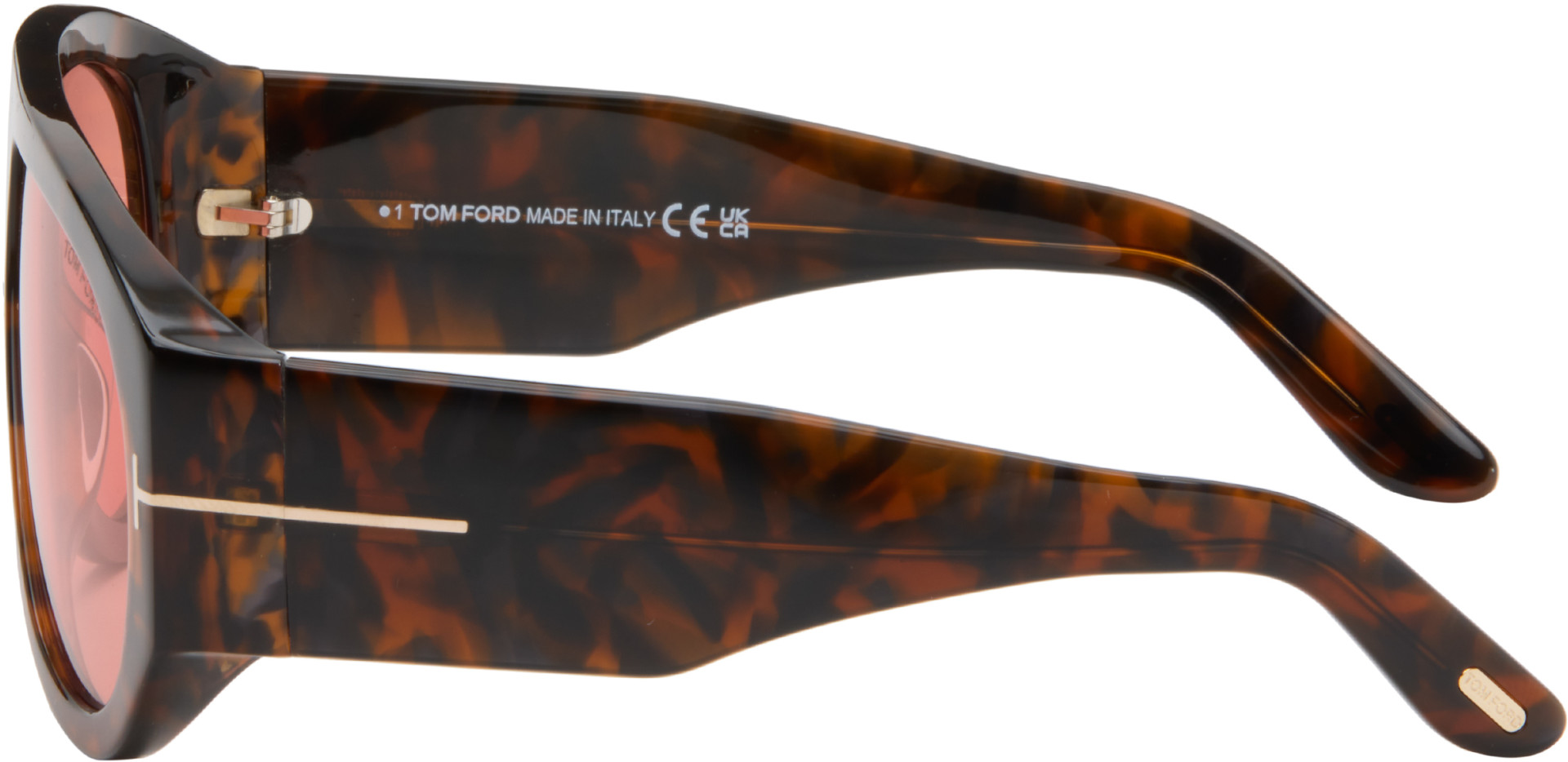 TOM FORD - Lunettes de soleil Bronson brunes
