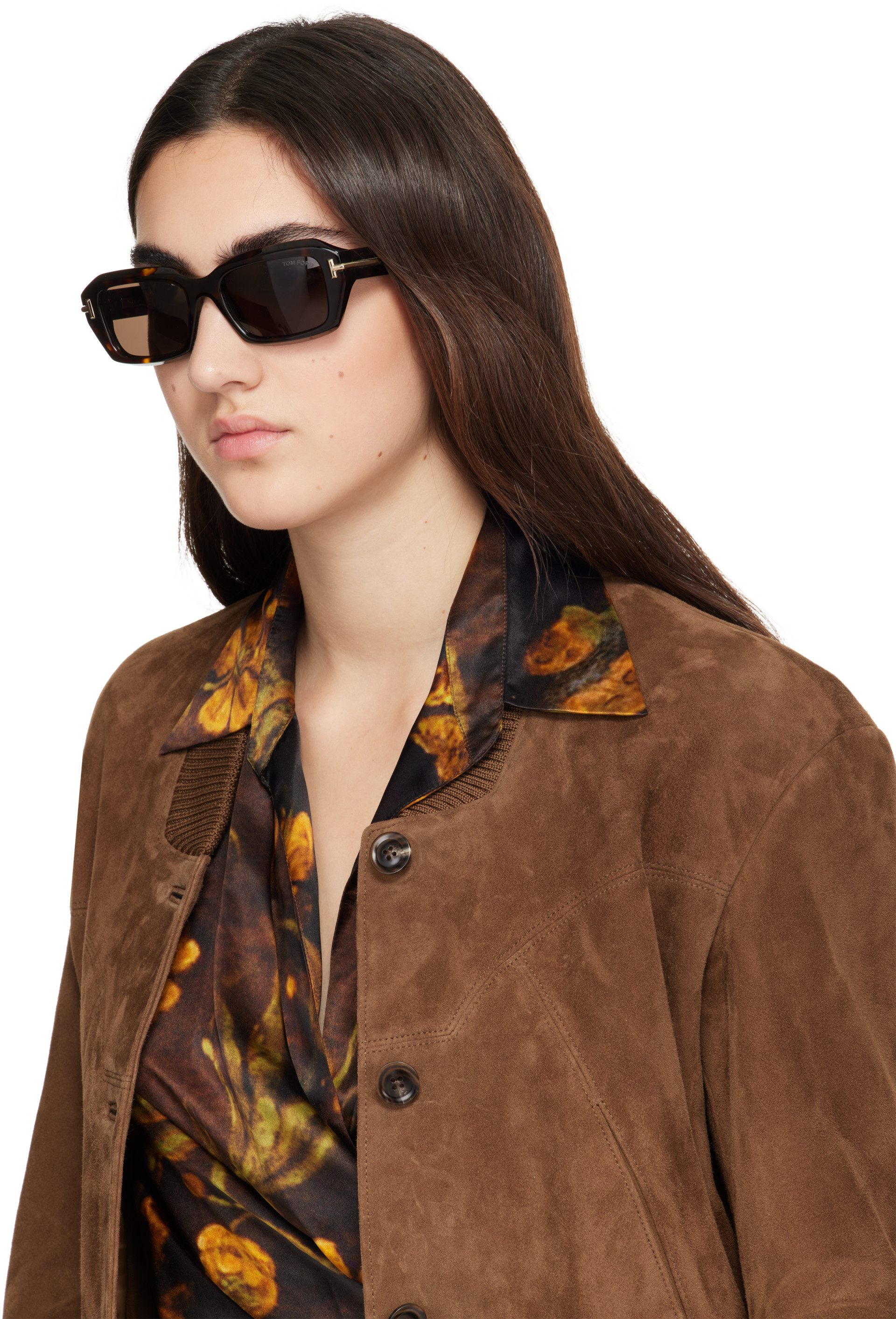 TOM FORD - Brown Icon Sunglasses