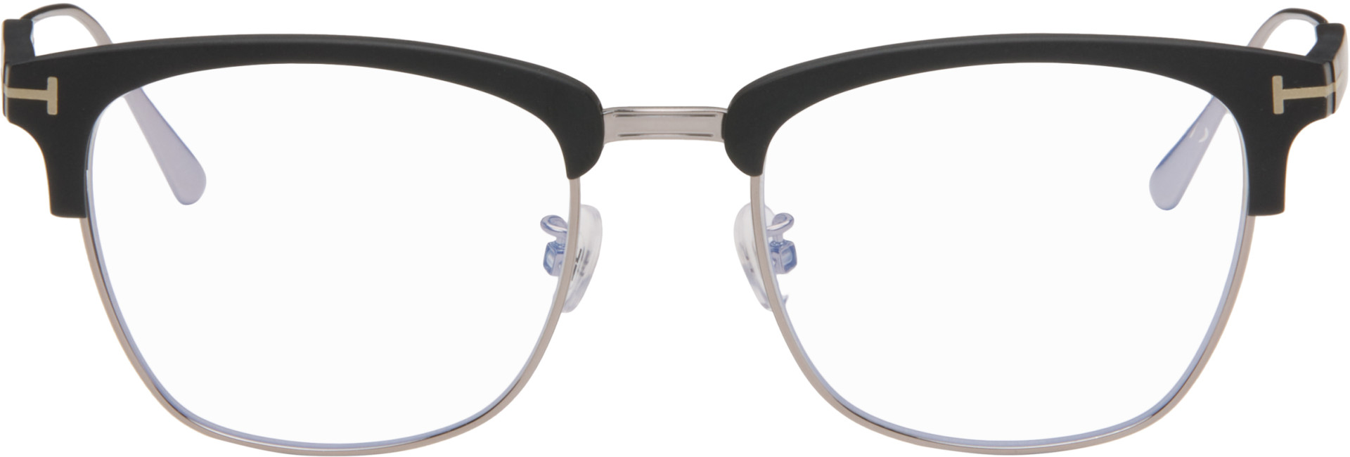 TOM FORD - Black Blue Block Glasses