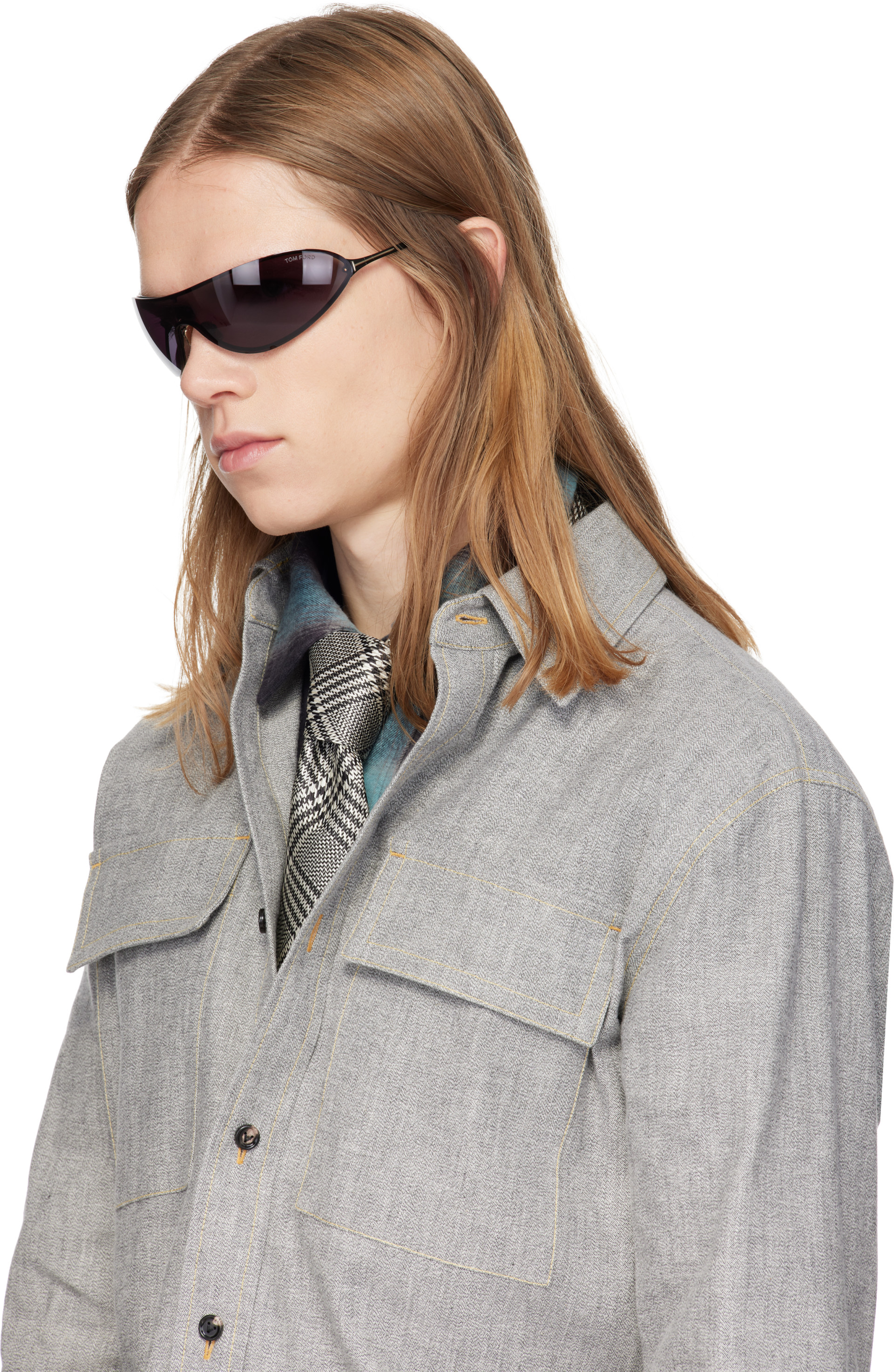 TOM FORD - Black Brady Sunglasses