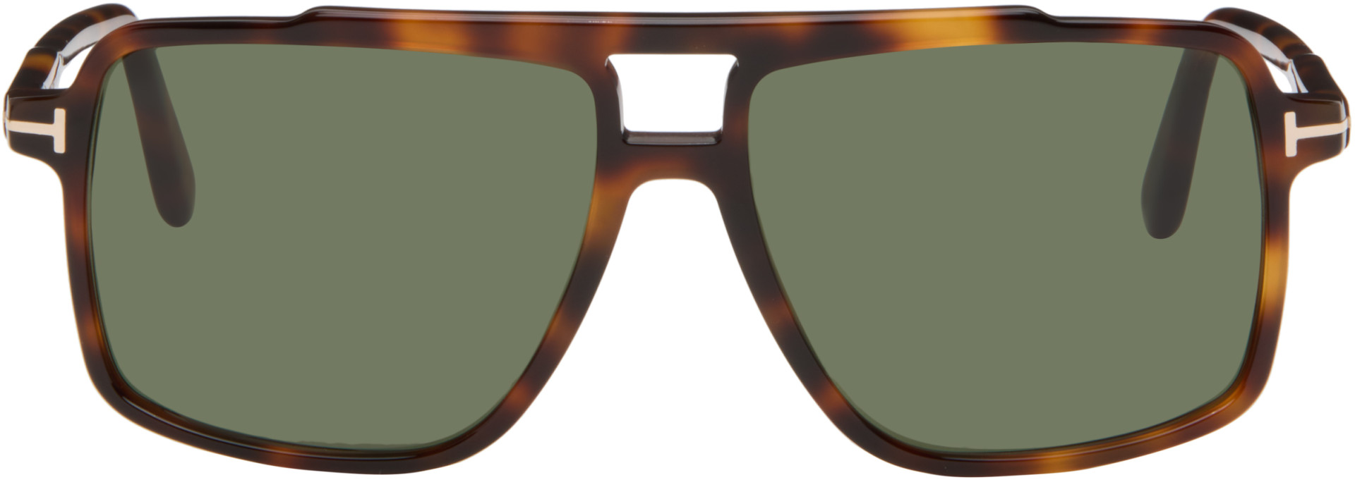 TOM FORD - Brown Kemp Sunglasses