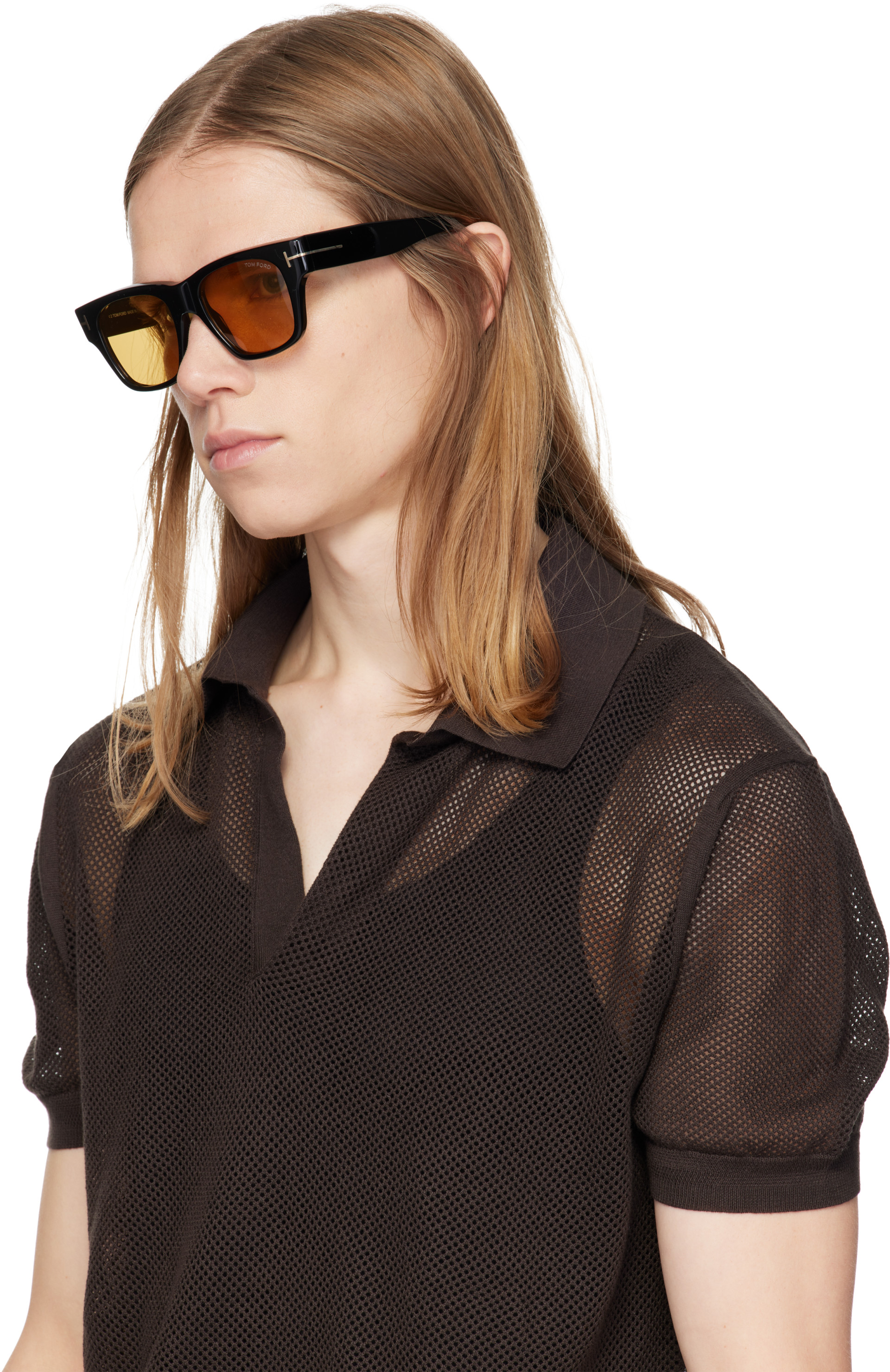 TOM FORD - Black Caine Sunglasses