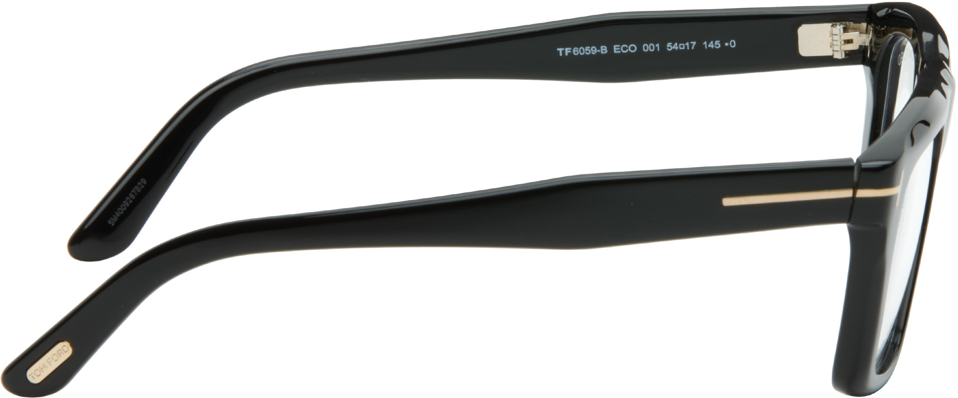 TOM FORD - Black Blue Block Glasses