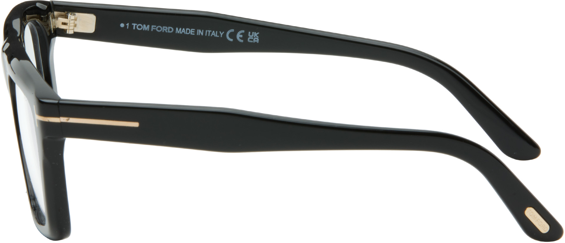 TOM FORD - Black Blue Block Glasses