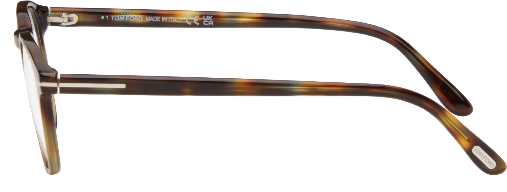 TOM FORD - Brown Blue Block Glasses