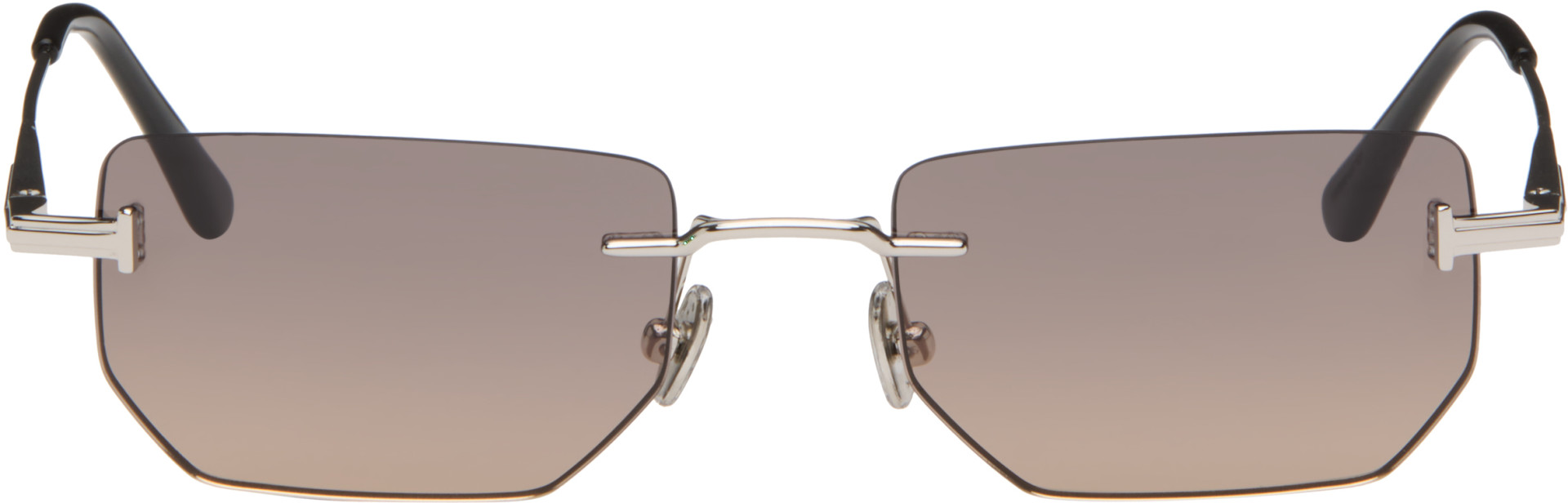 TOM FORD - Silver Ethan Sunglasses