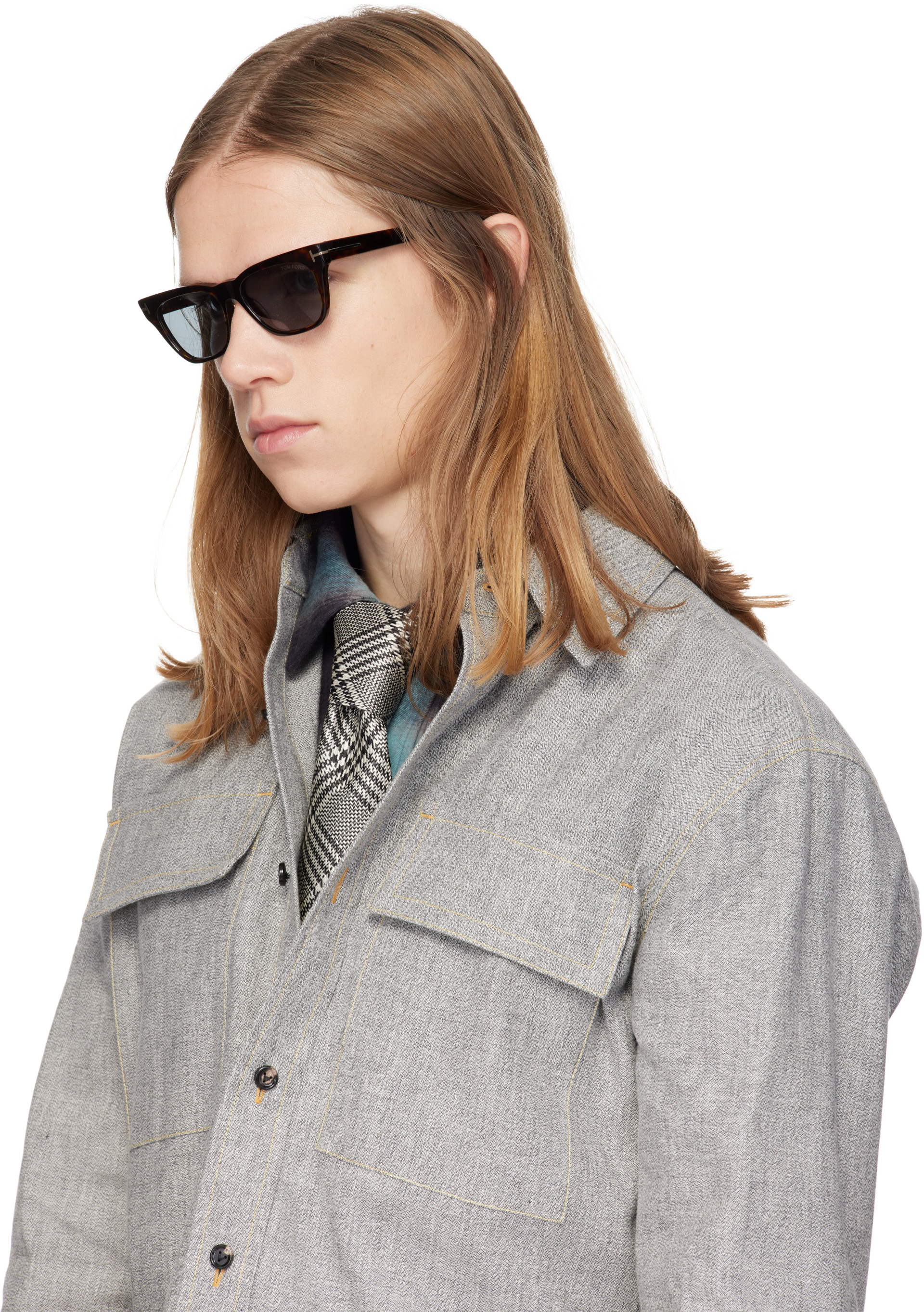 TOM FORD - Brown Penn-02 Sunglasses