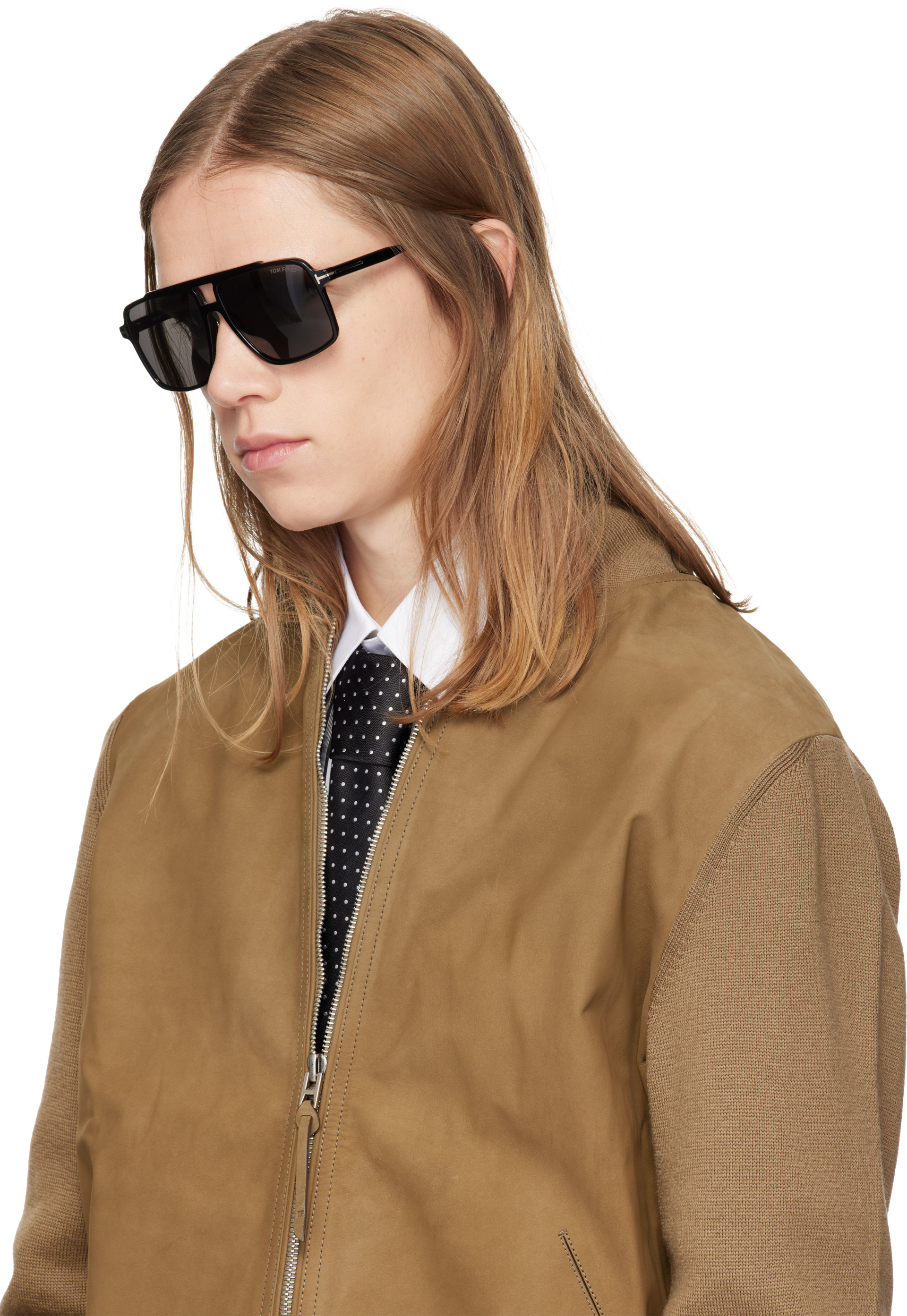 TOM FORD - Black Kemp Sunglasses