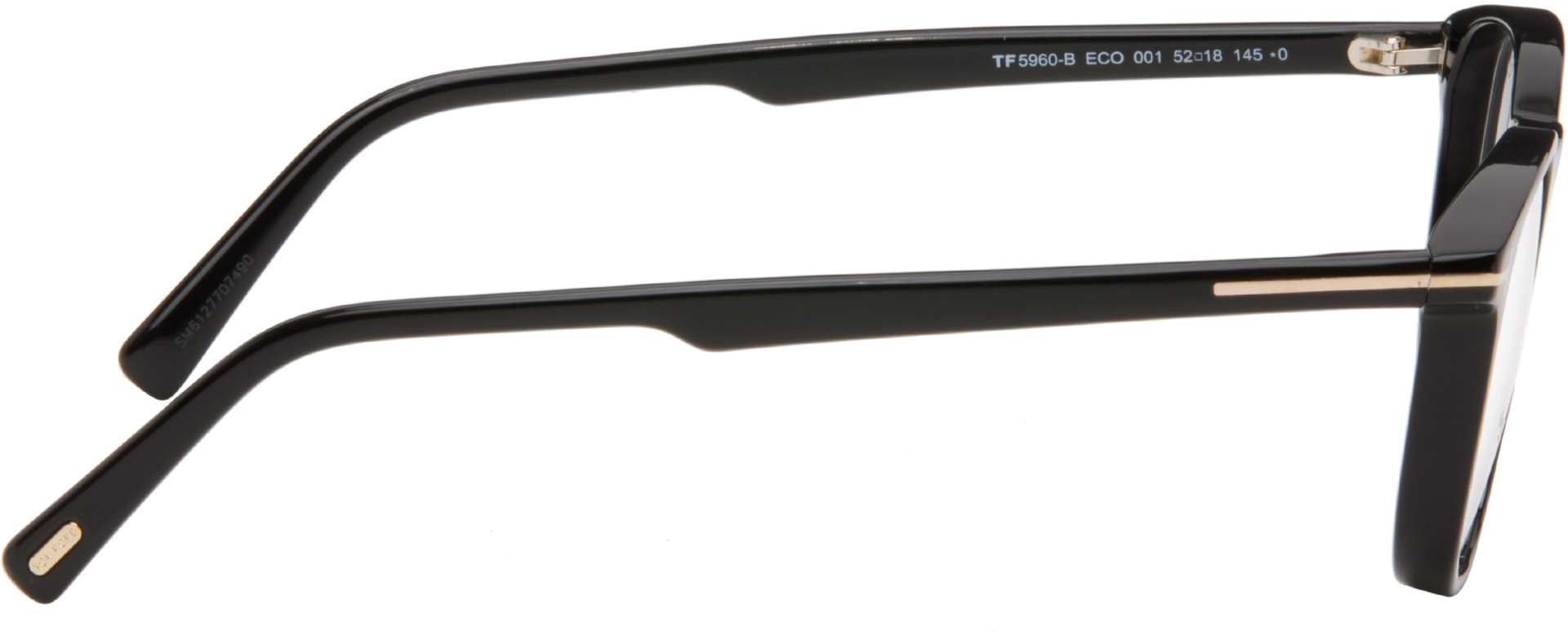TOM FORD - Black Round Blue Light Glasses