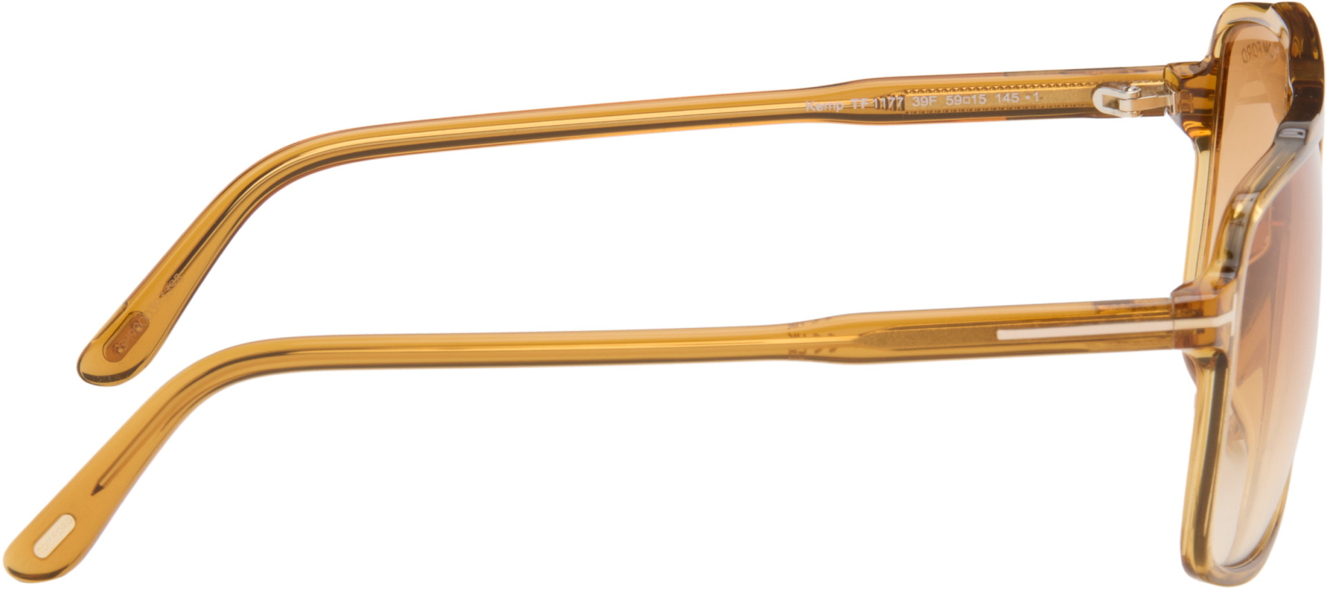 TOM FORD - Yellow Kemp Sunglasses