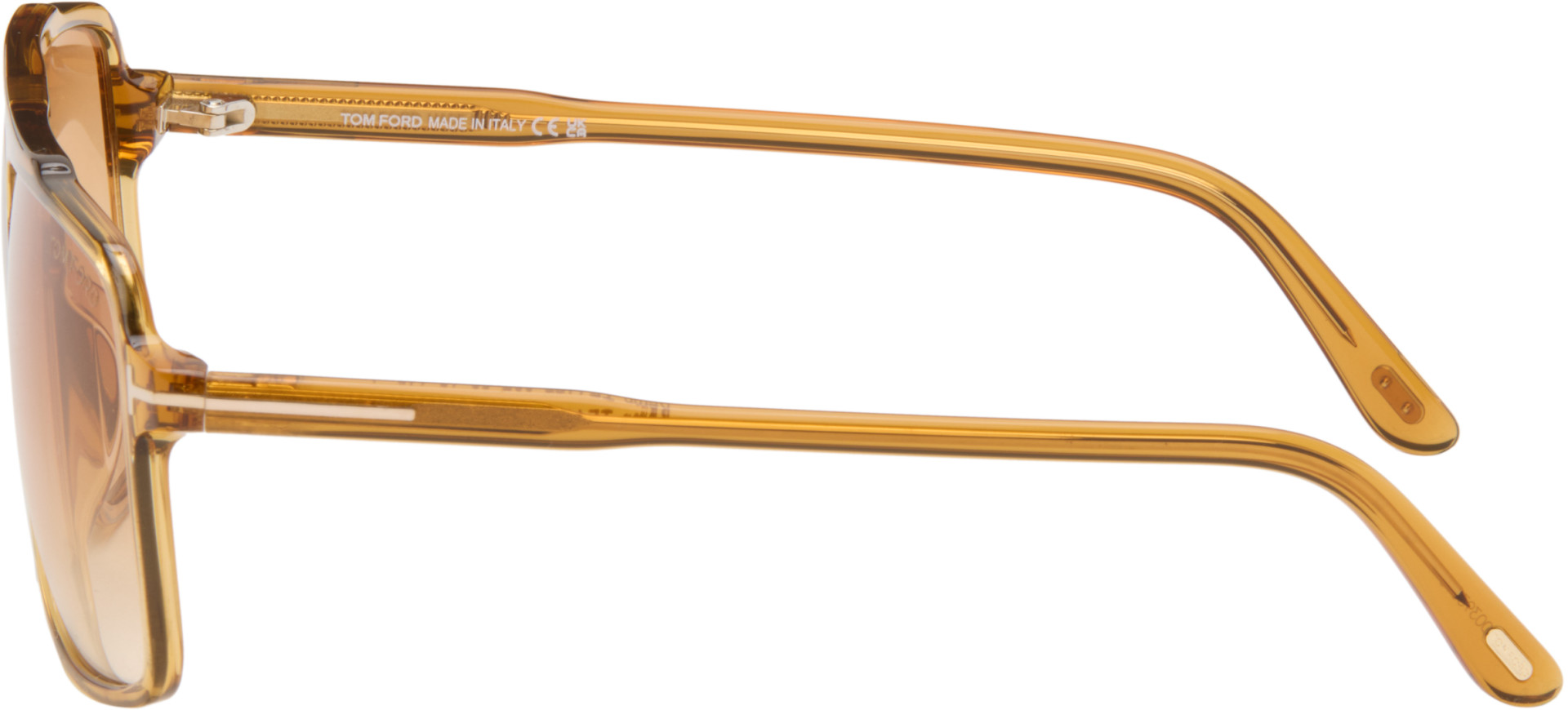 TOM FORD - Yellow Kemp Sunglasses