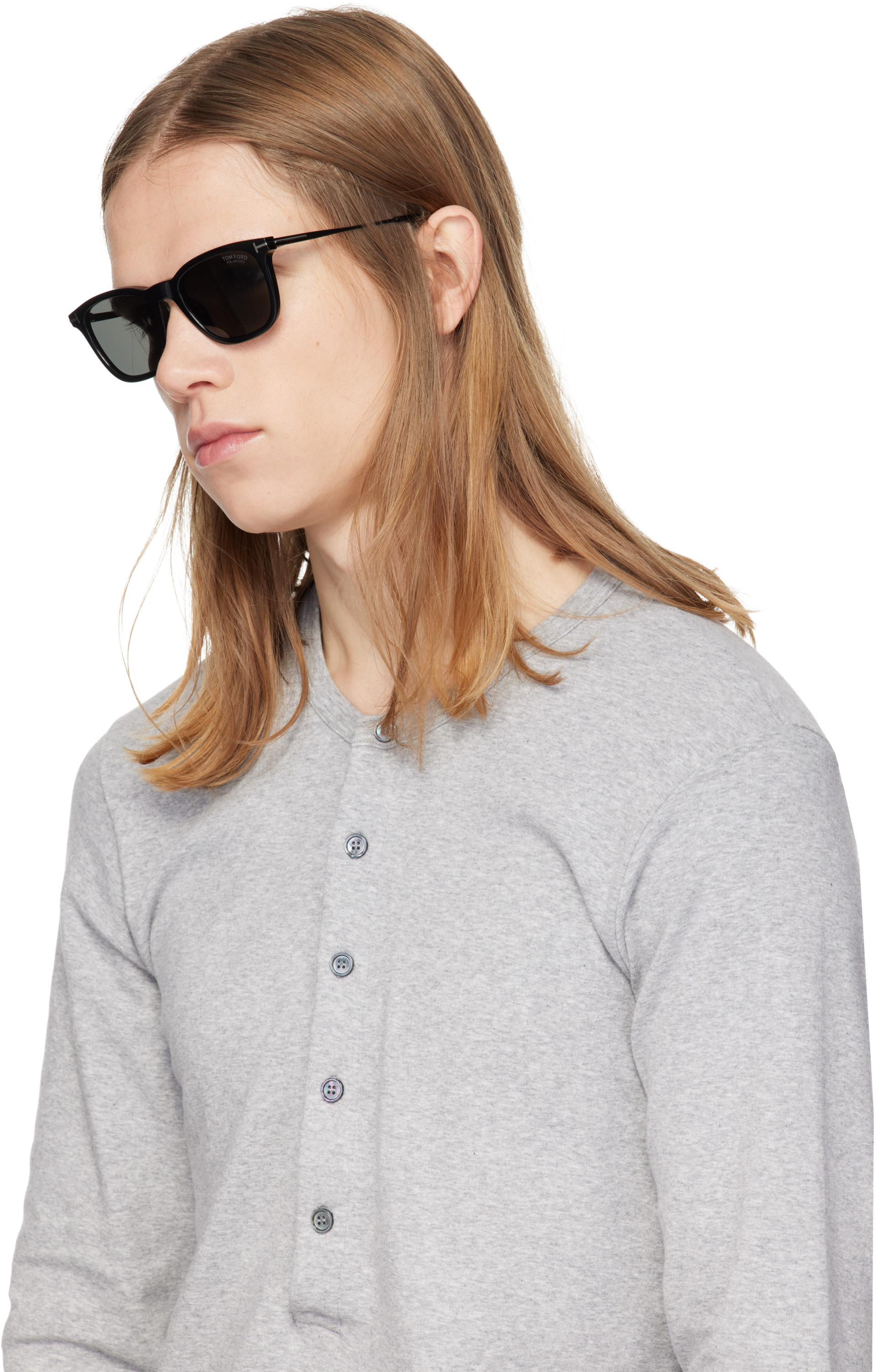 TOM FORD - Black Arnaud Sunglasses