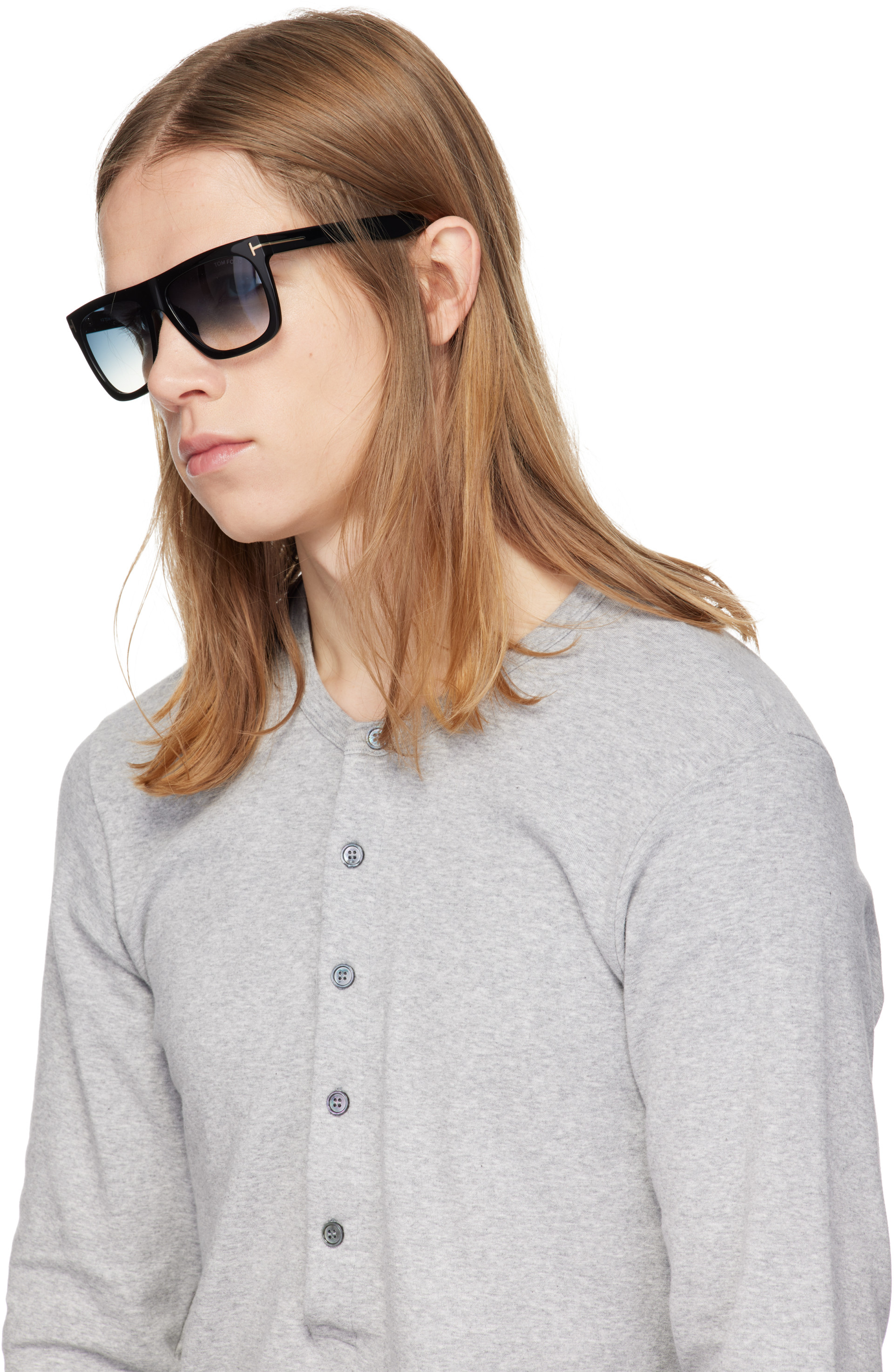 TOM FORD - Black Morgan Sunglasses