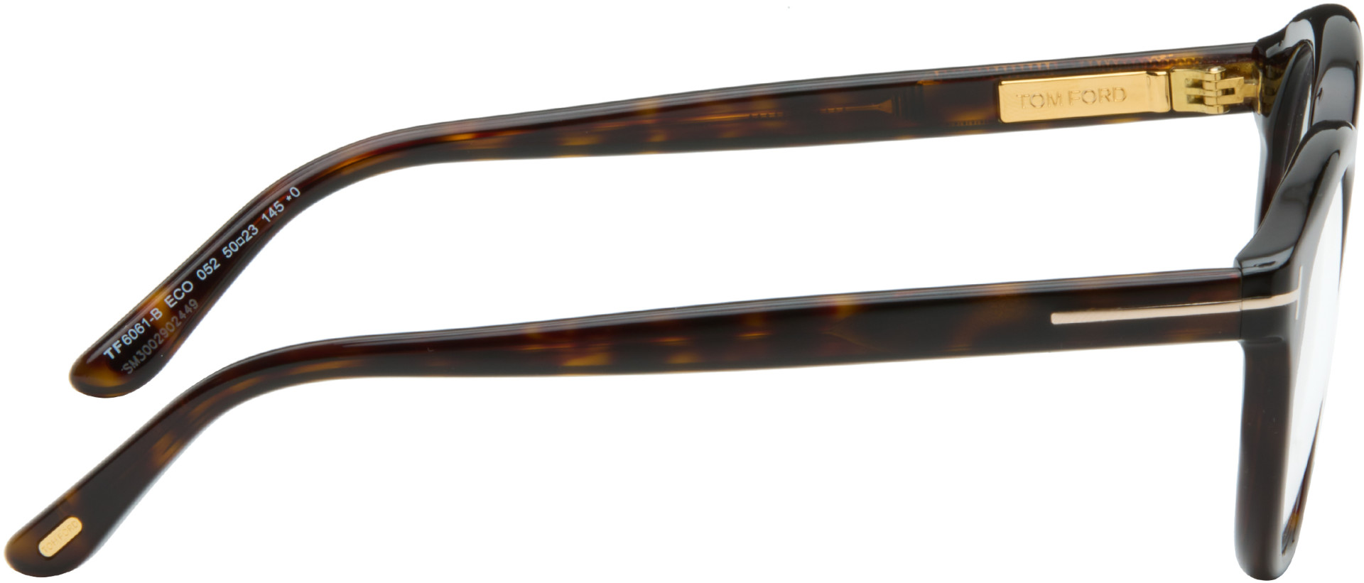 TOM FORD - Brown Blue Block Glasses