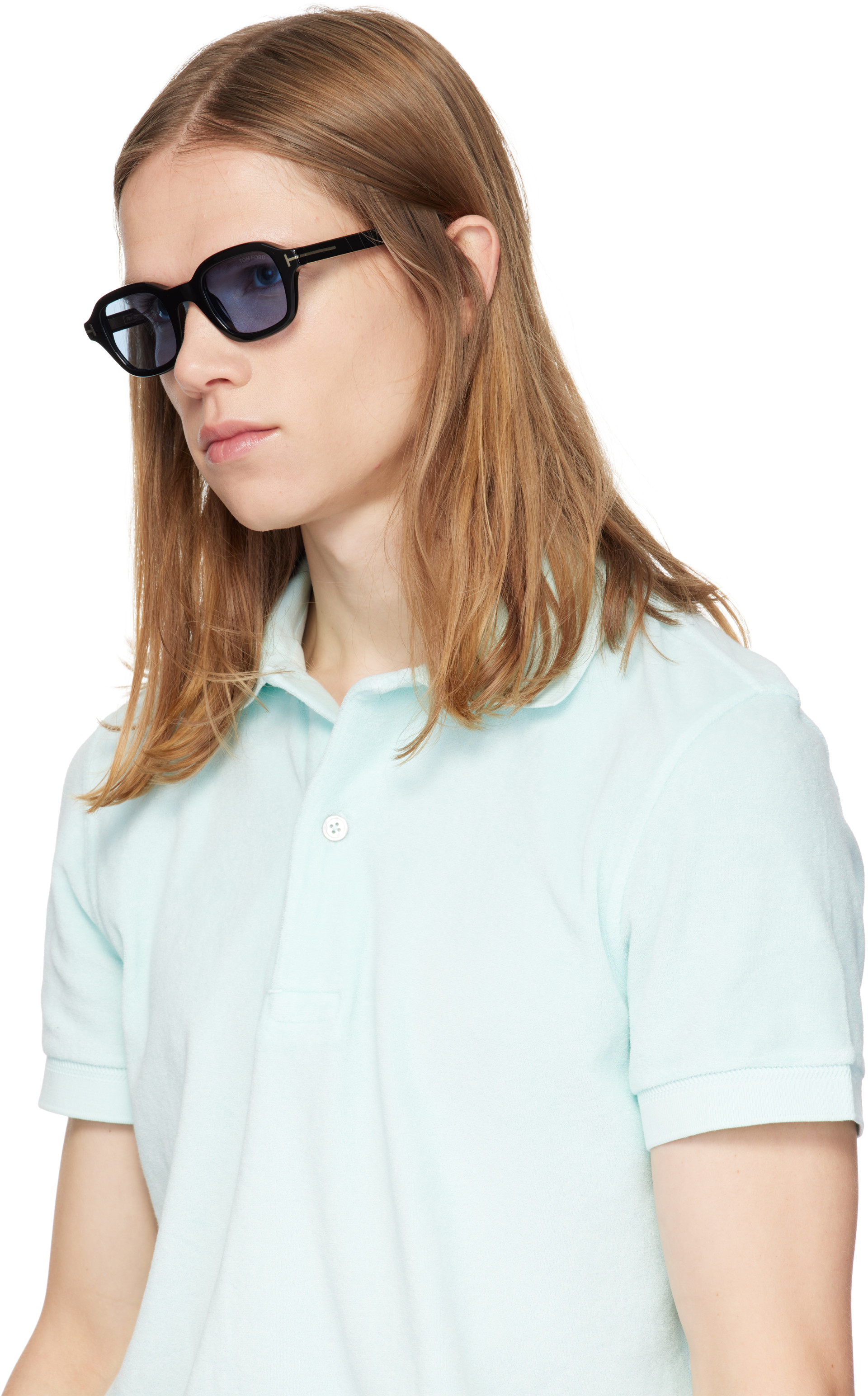 TOM FORD - Black Icon Square Sunglasses