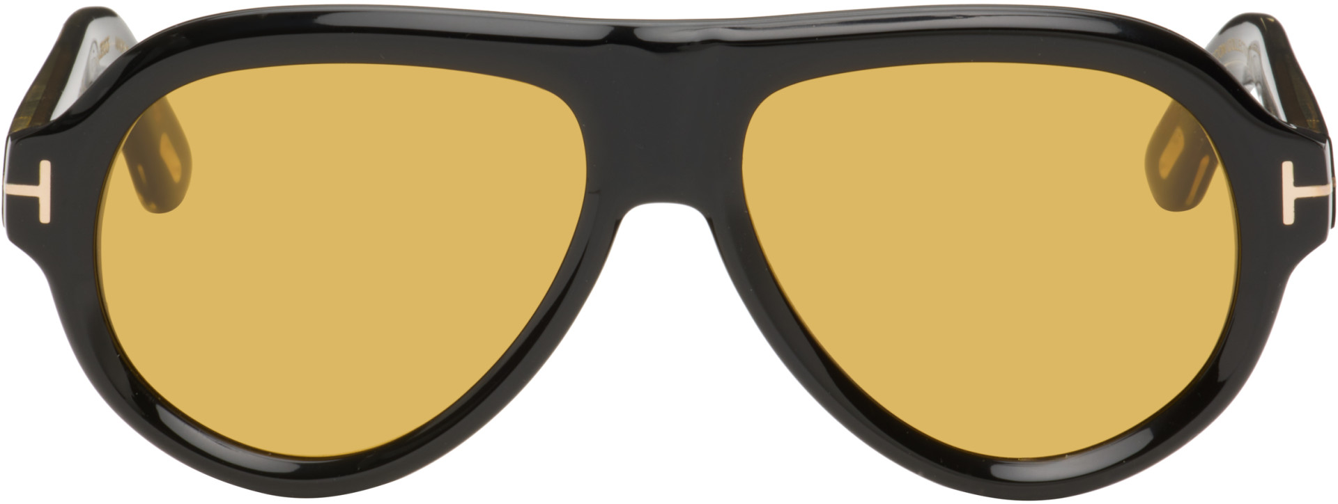 TOM FORD - Black Icon Pilot Sunglasses