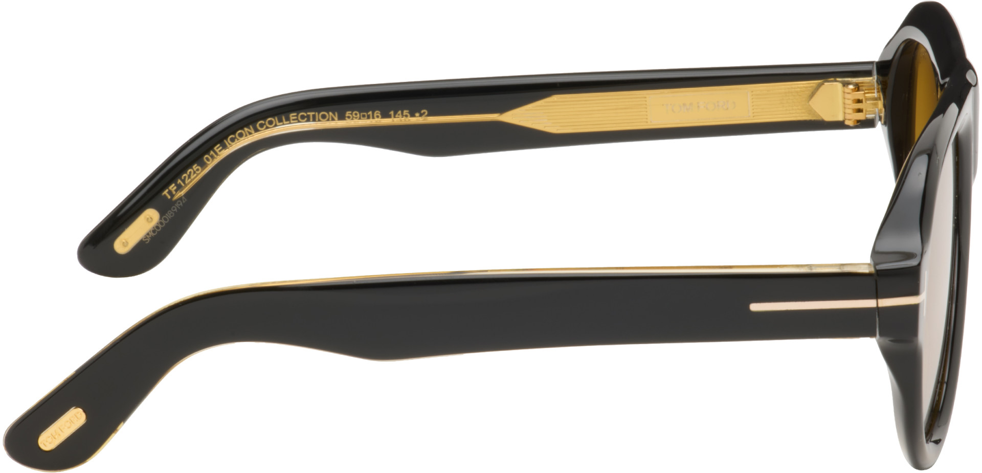 TOM FORD - Black Icon Pilot Sunglasses