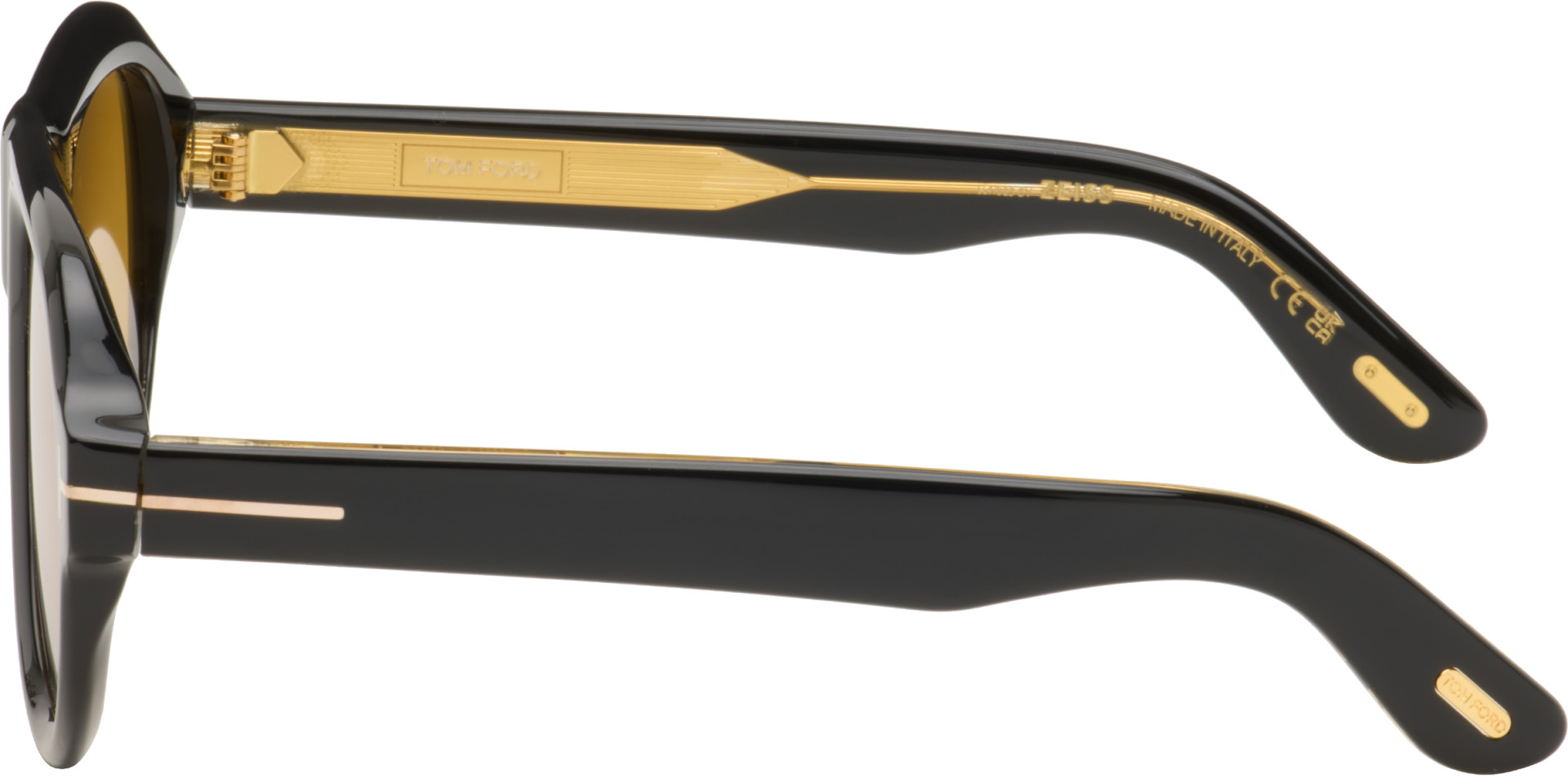 TOM FORD - Black Icon Pilot Sunglasses