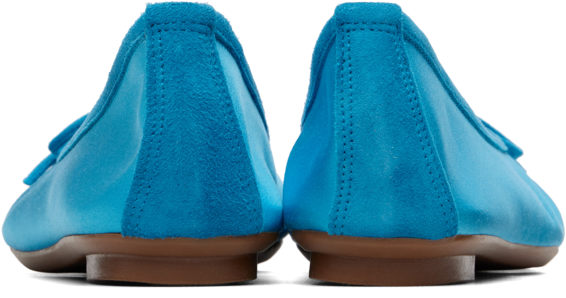 Hai - Ballerines Harmony bleues exclusives à SSENSE