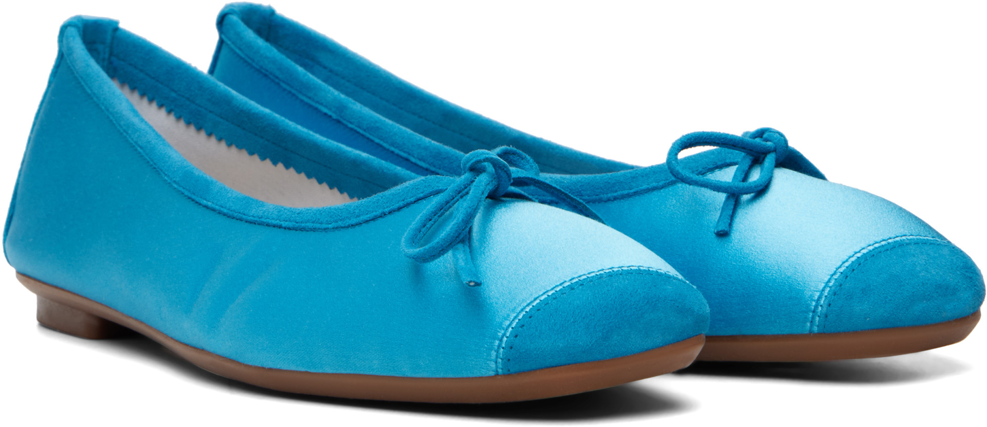 Hai - Ballerines Harmony bleues exclusives à SSENSE