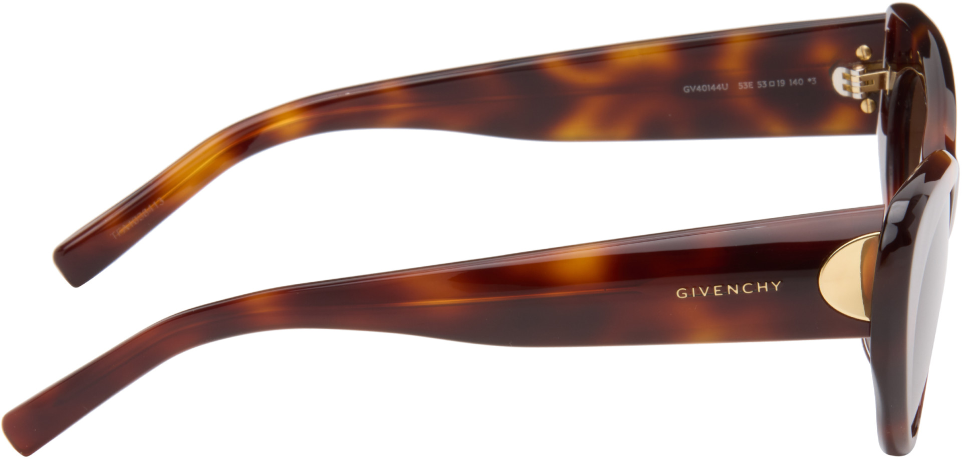 Givenchy - Lunettes de soleil brunes à logo