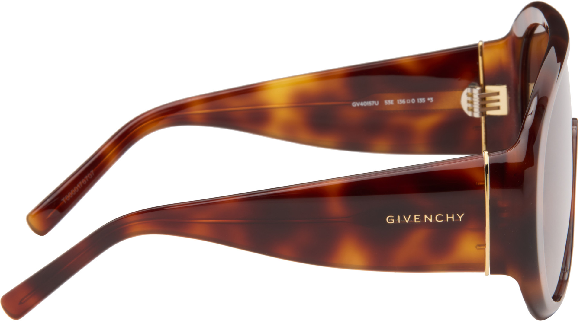 Givenchy - Tortoiseshell Curve Sunglasses