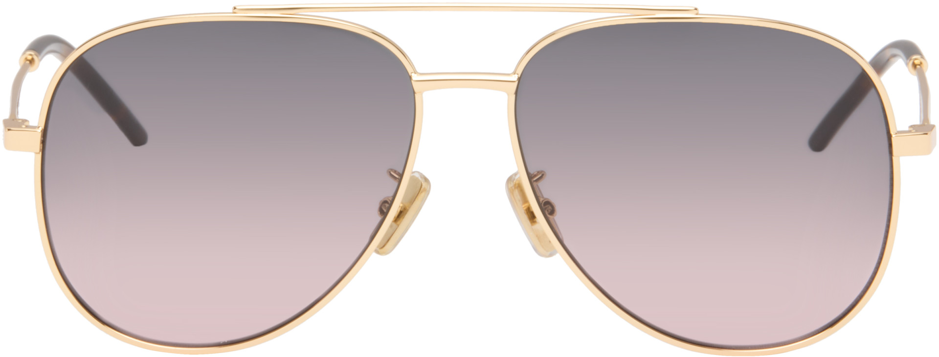 Givenchy - Lunettes de soleil City dorées