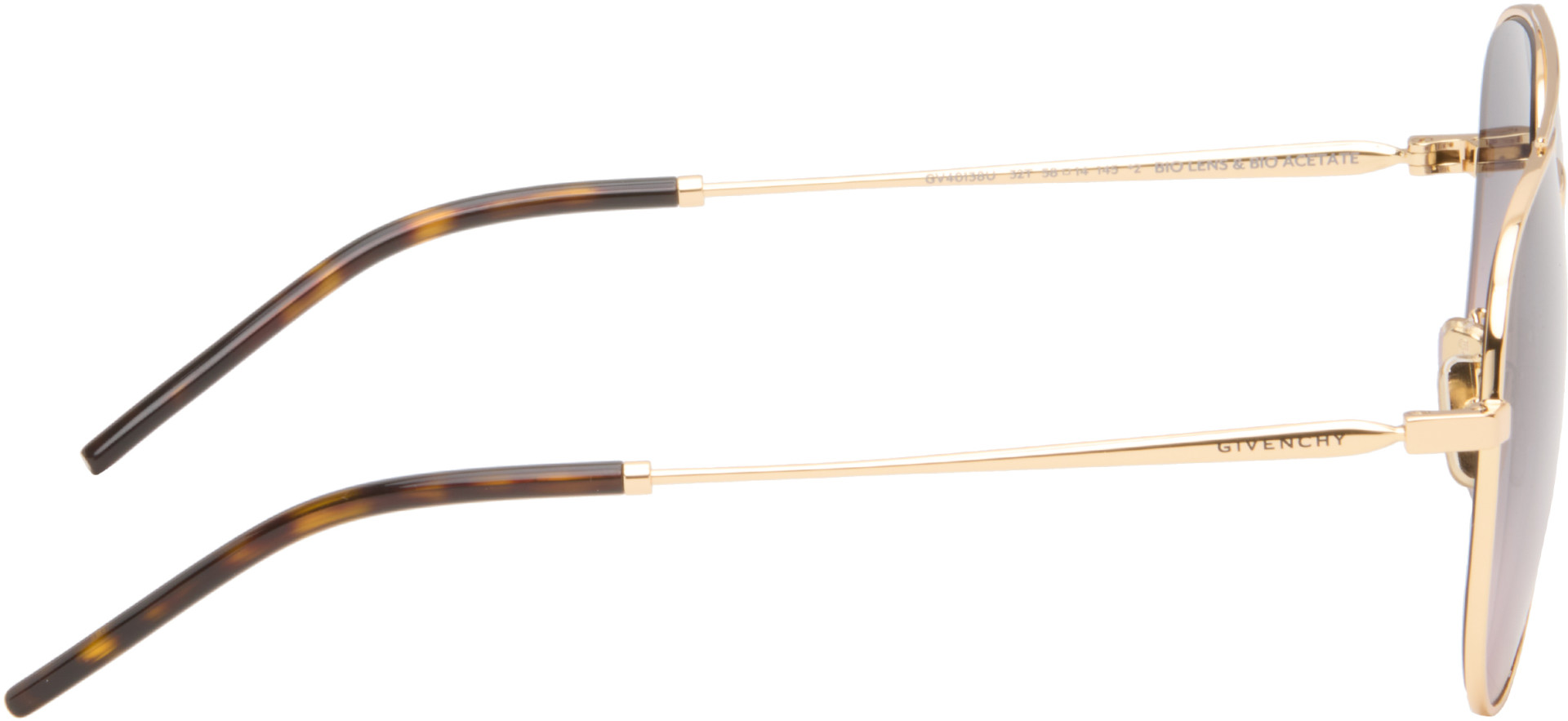Givenchy - Lunettes de soleil City dorées
