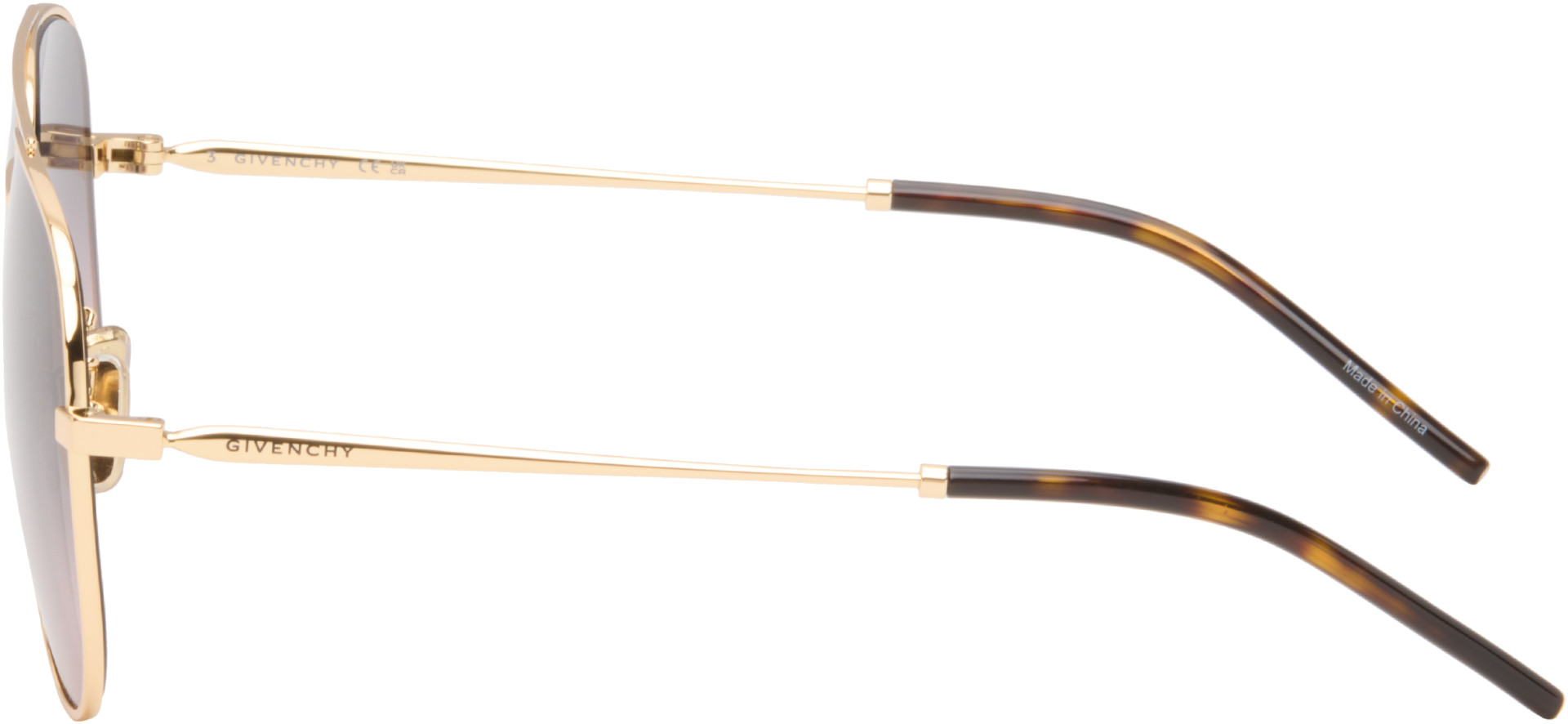 Givenchy - Lunettes de soleil City dorées