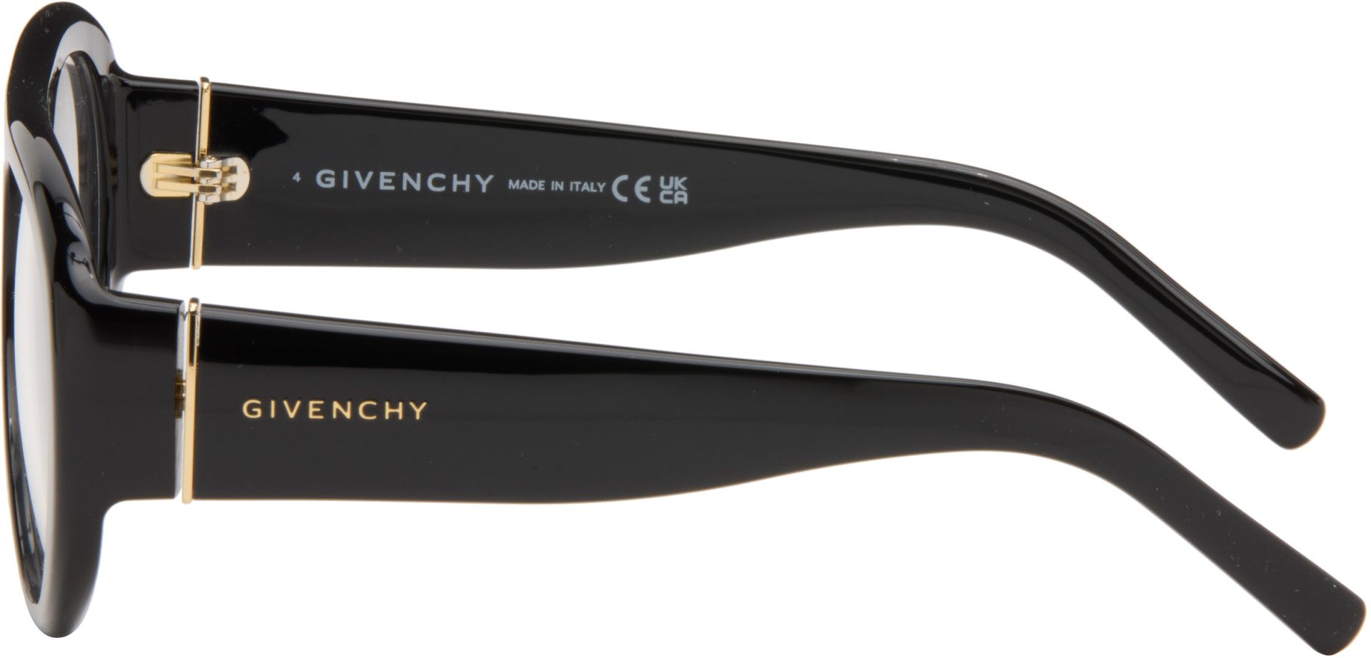 Givenchy - Black 'Givenchy Bold' Glasses