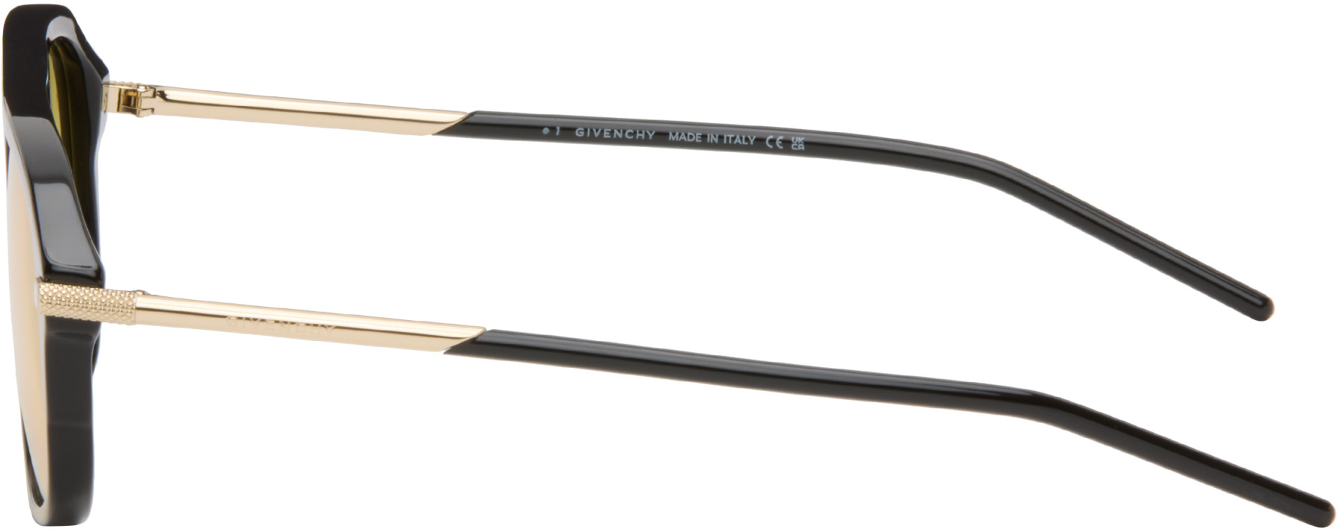 Givenchy - Black GV One Aviator Sunglasses