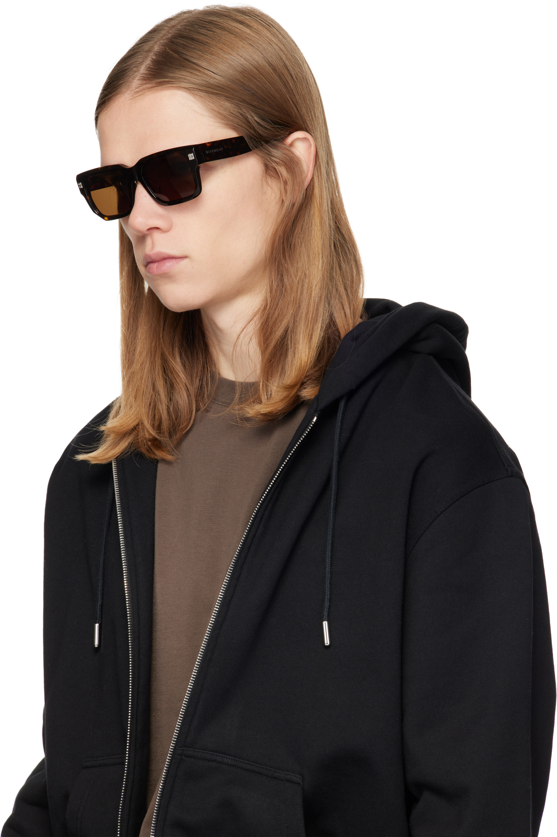 Givenchy - Lunettes de soleil brunes -
