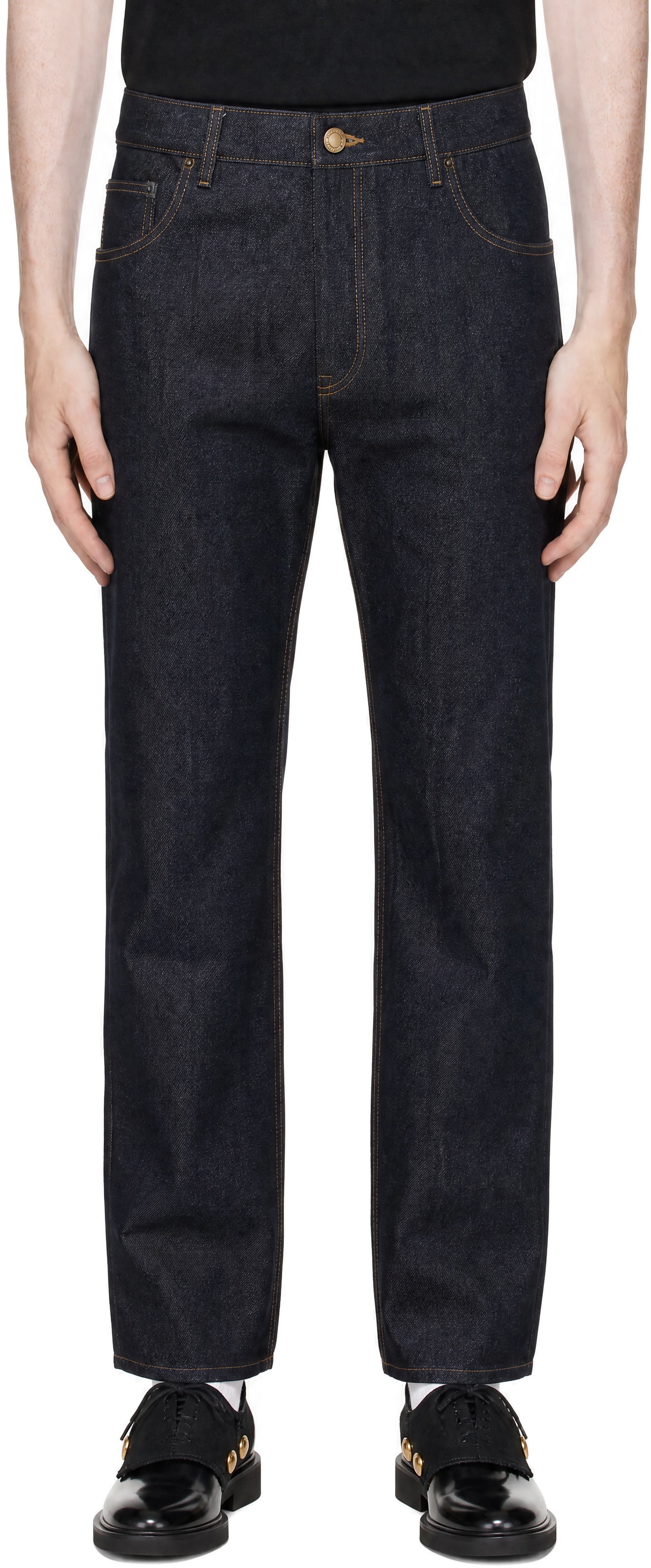 Thom Browne - Blue Selvedge Denim Jeans