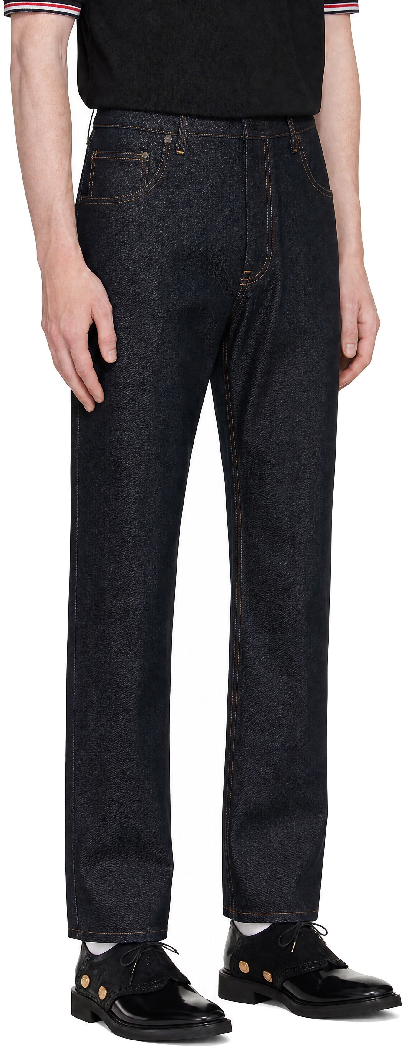 Thom Browne - Blue Selvedge Denim Jeans