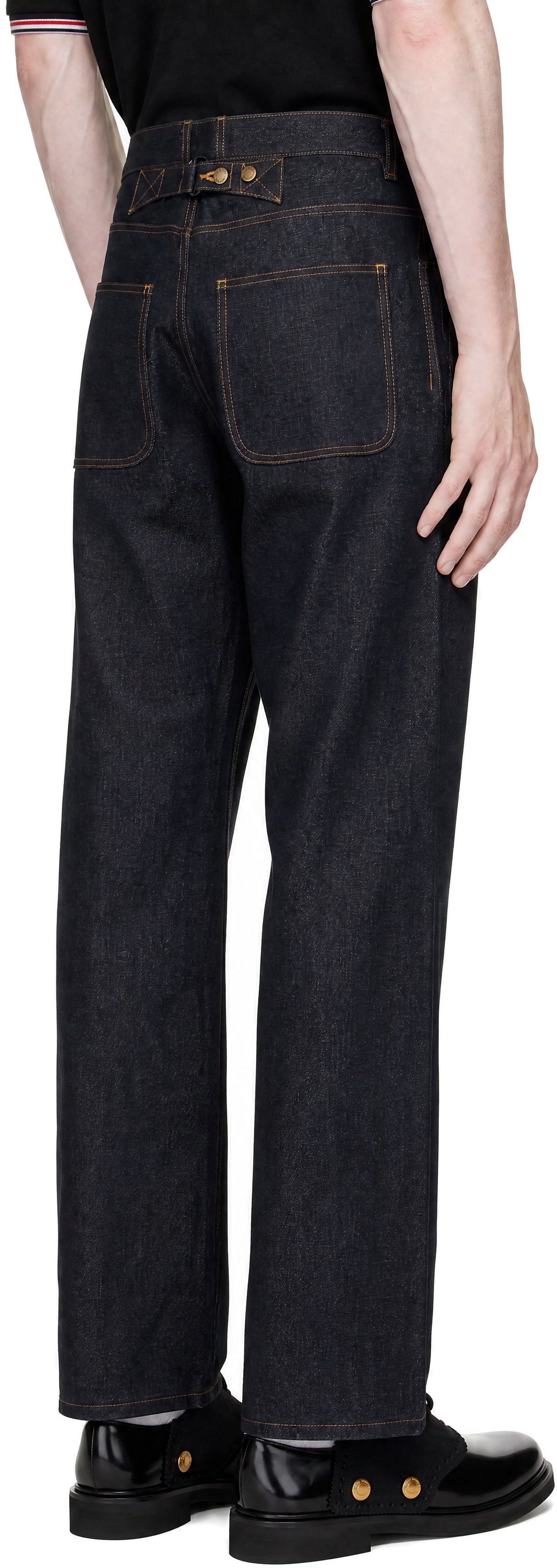 Thom Browne - Blue Selvedge Denim Jeans