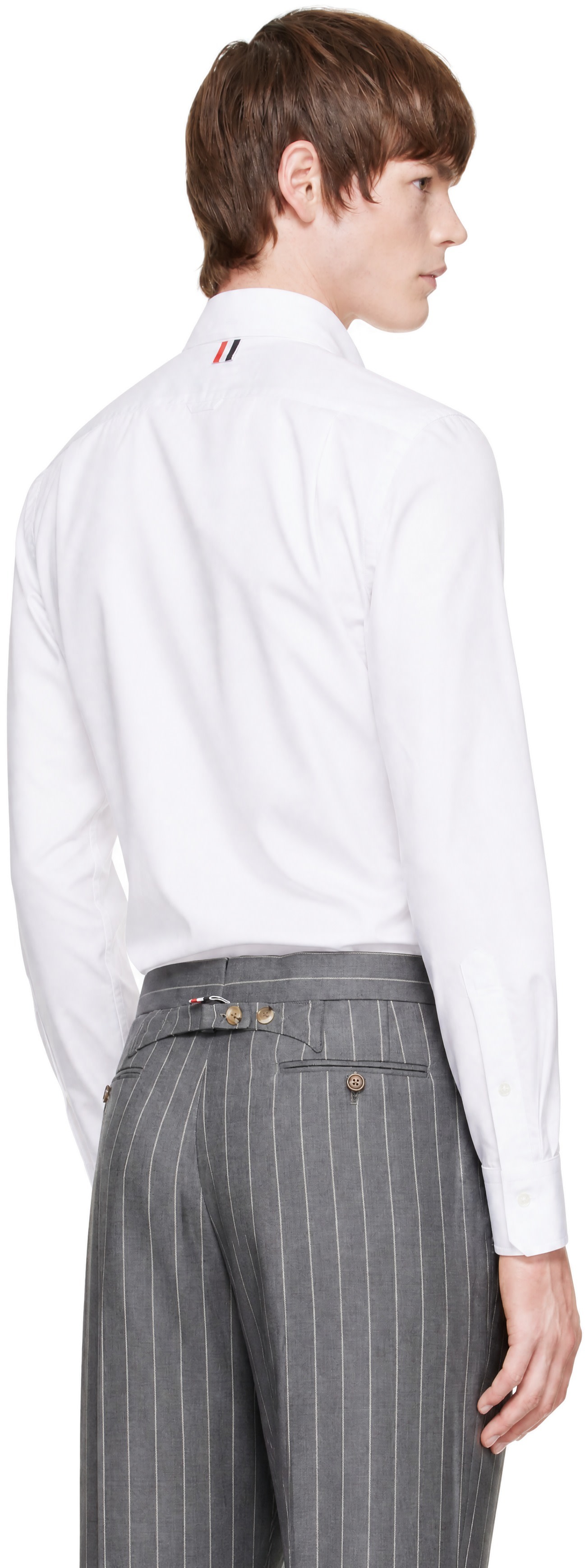 Thom Browne - White Solid Poplin Classic Shirt
